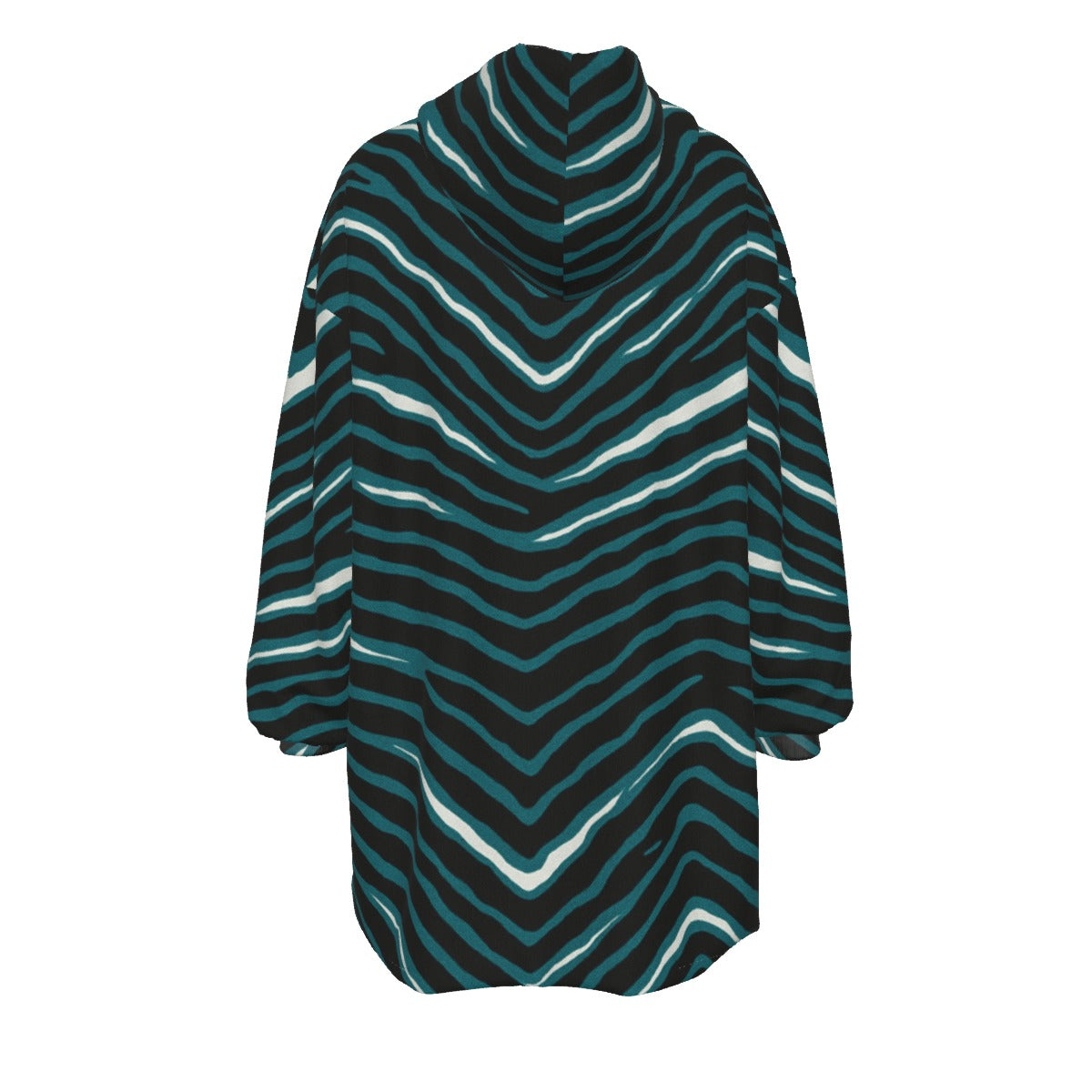 Philadelphia Football Game Day All-Over Print Women's Sherpa Fleece Hoodie Blanket