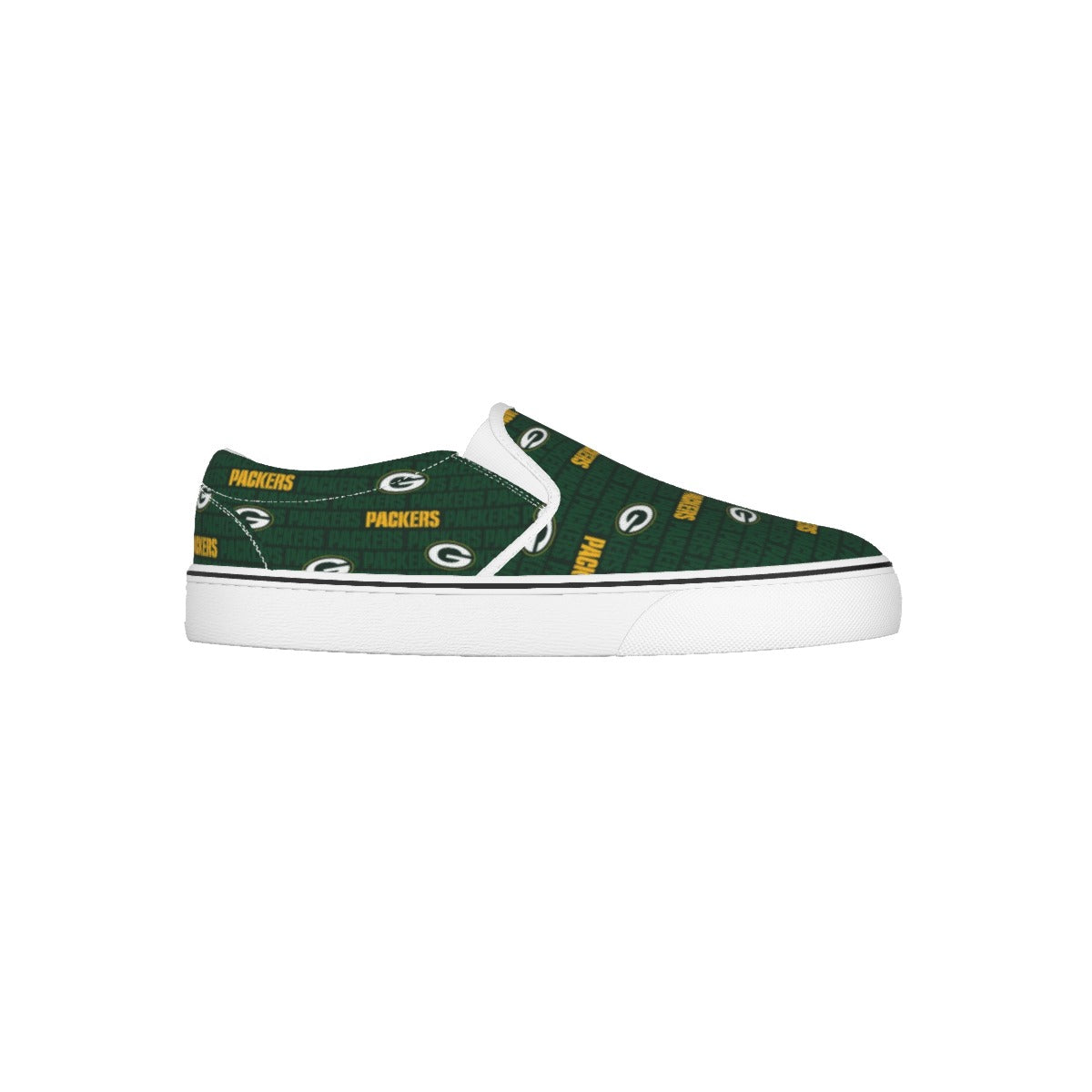 Green Bay Football Game Day Men's Slip On Sneakers