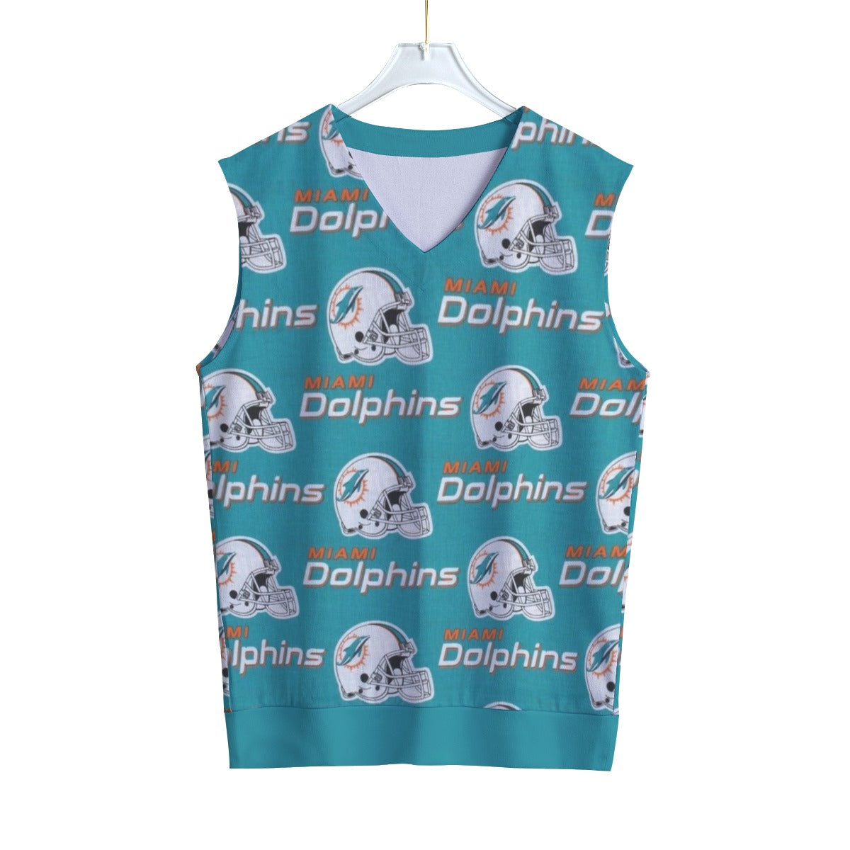 Miami Football Game Day All-Over Print Unisex V-neck Tank Top