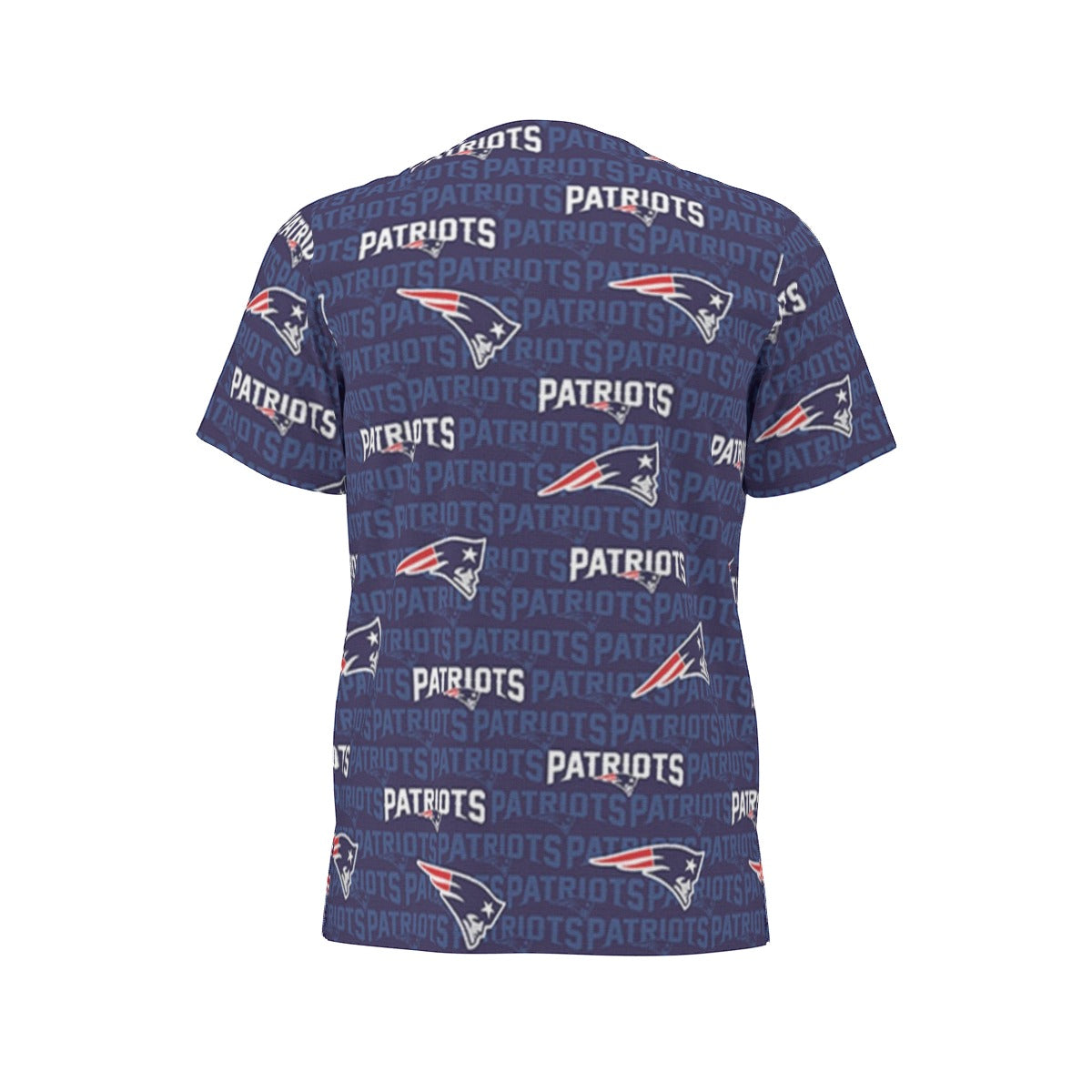 New England Football Game Day All-Over Print Men's African Dashiki Shirt
