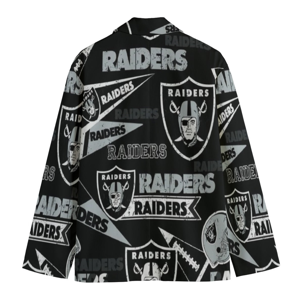 Las Vegas Raiders suit Flat Lapel Collar Blazer