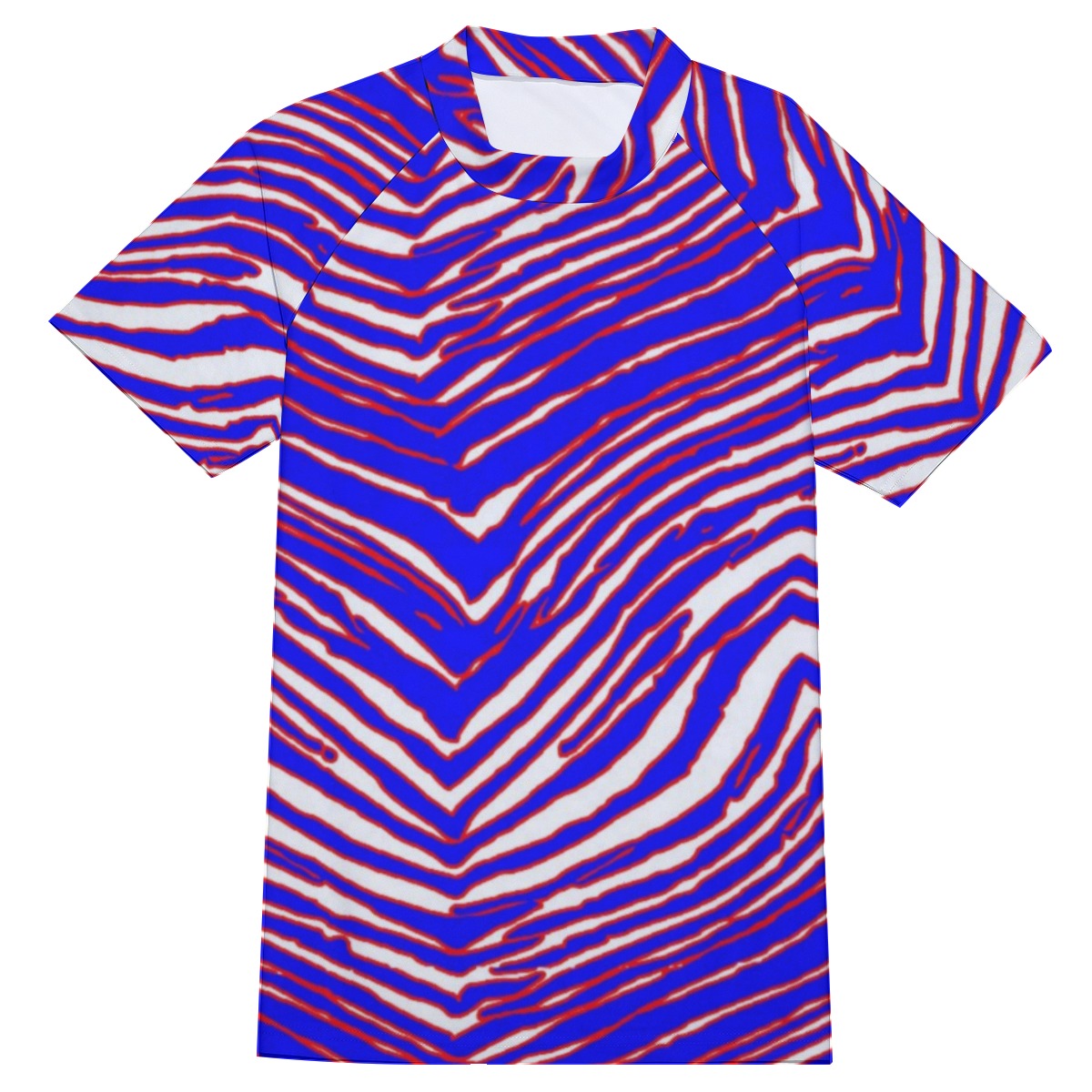 Buffalo Bills Zubaz Men's Tight Surf Clothing With Half Sleeves
