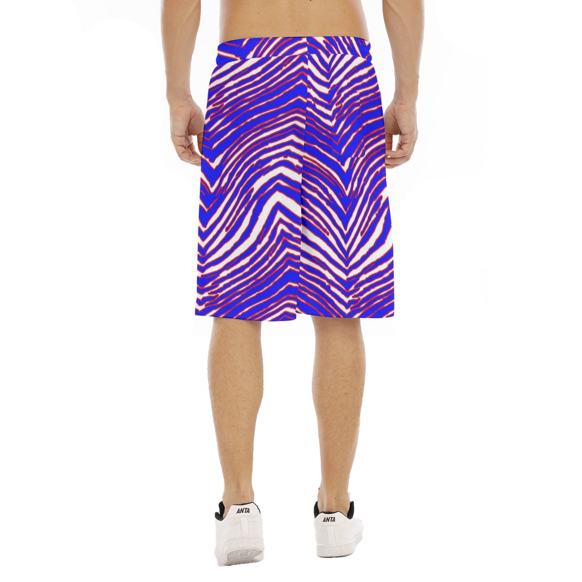 Buffalo Bills Zubaz Men's Tether Loose Shorts With Pocket
