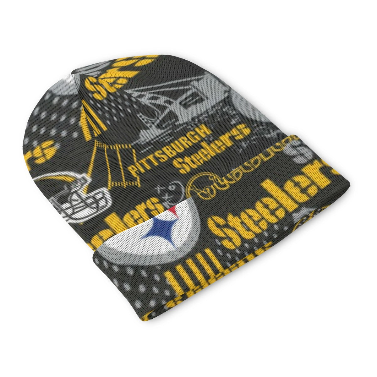 All-Over Print Knitted Hat