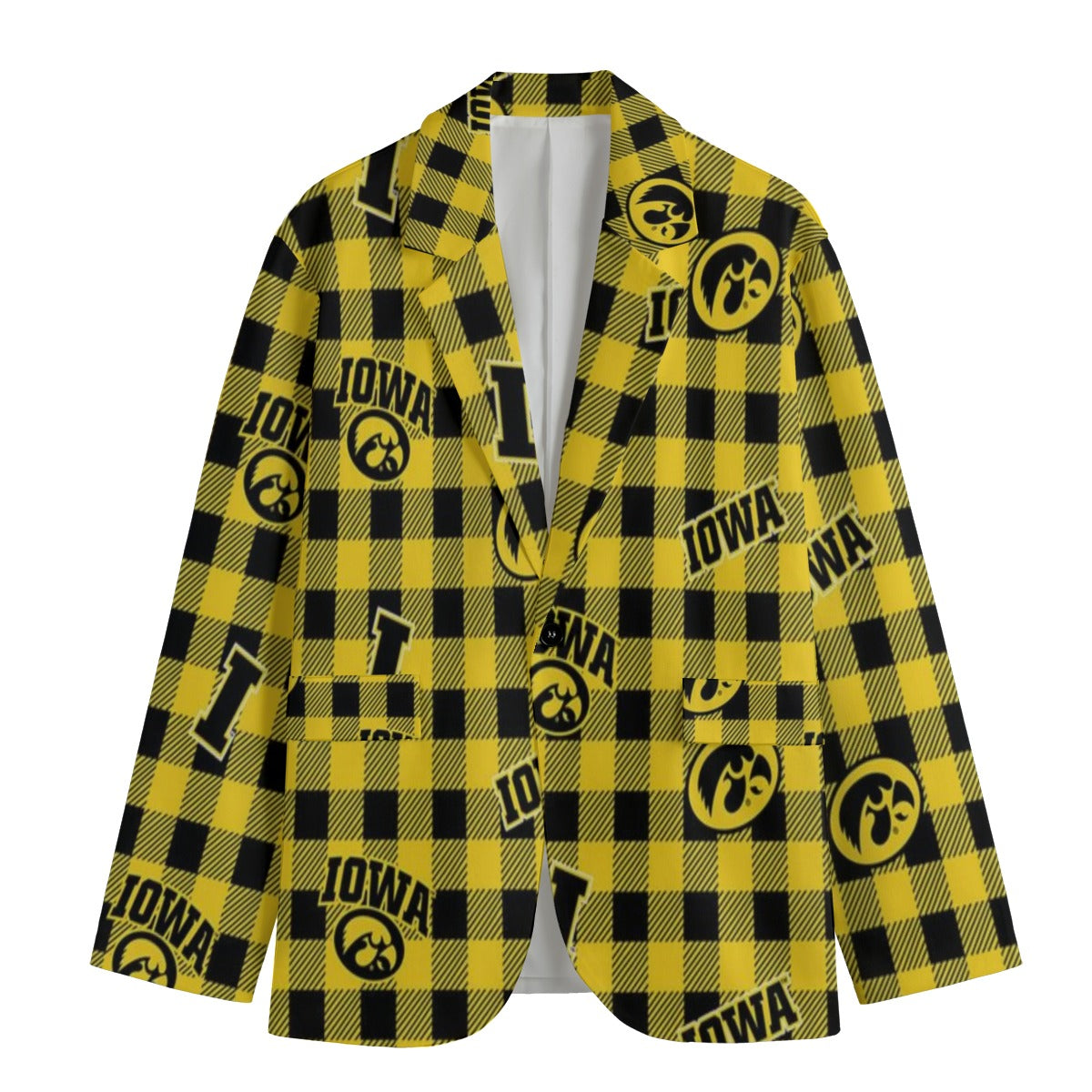 Iowa - Hawkeyes Suit Collar Blazer