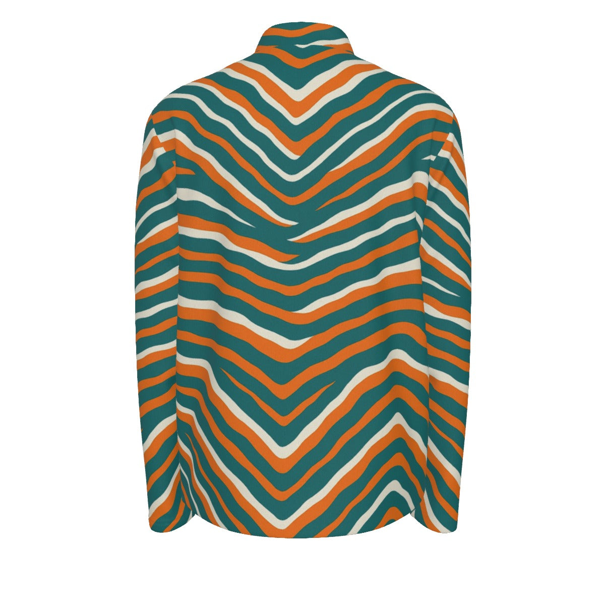 Miami Football Game Day All-Over Print Men's Half Zip Pullover