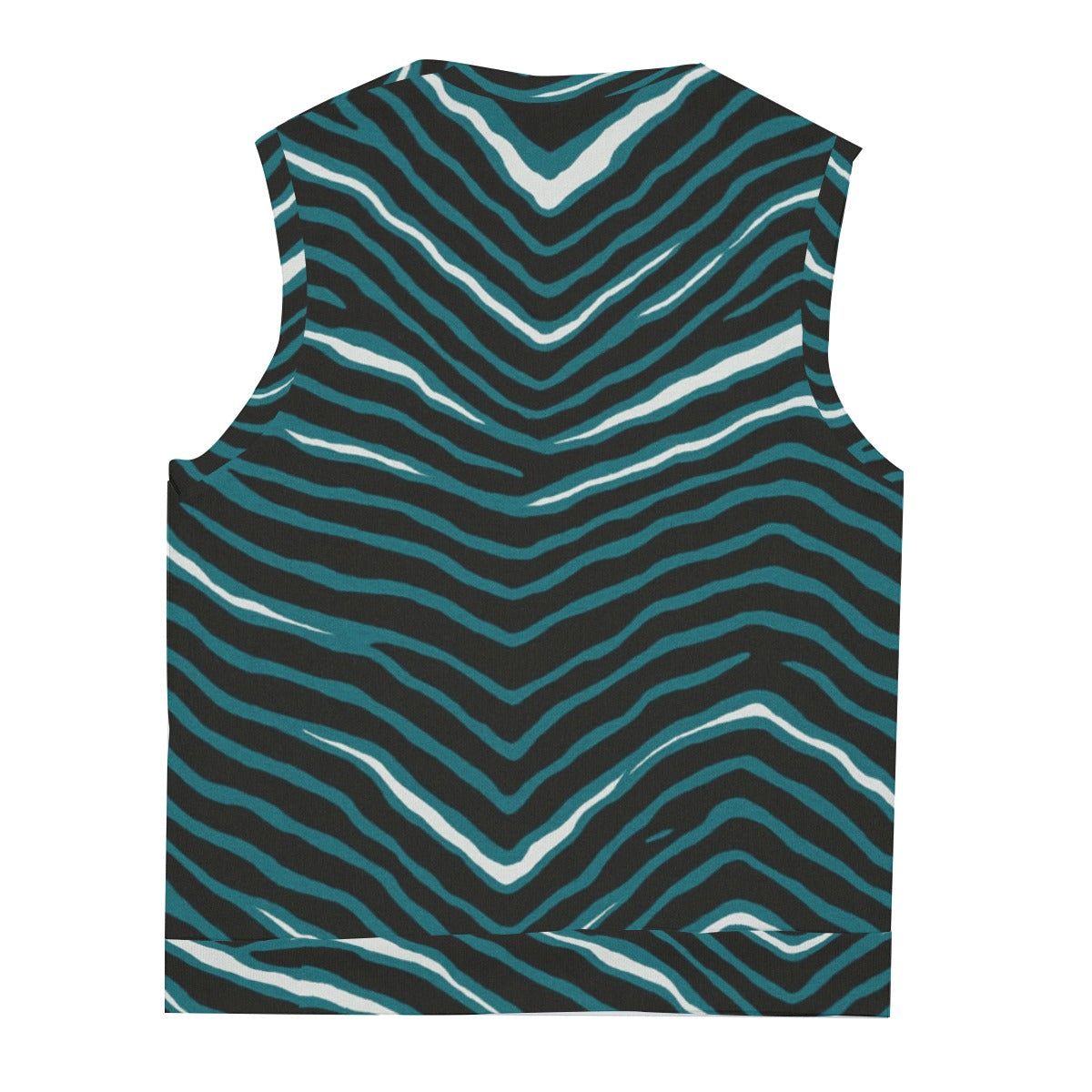 Philadelphia Football Game Day All-Over Print Men's Imitation Knitted V-neck Vest