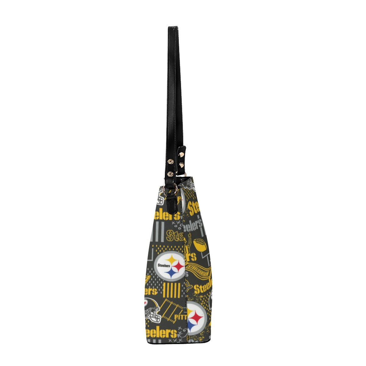 Pittsburgh Steelers Minimalist Square Crossbody Bucket Bag