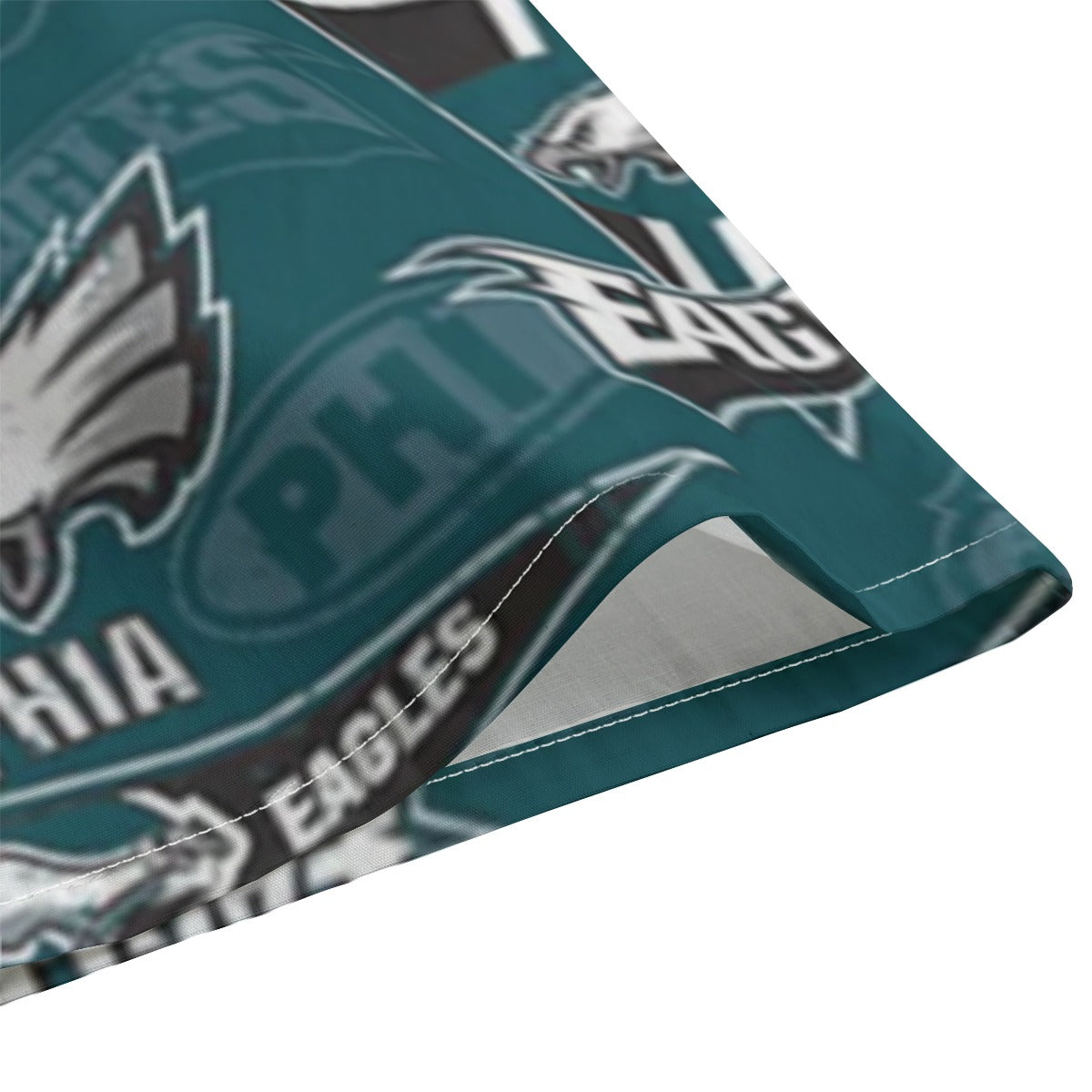 Philadelphia Football Game Day All-Over Print Men's Lapel Collar Shirt With Concealed Placket |115GSM Cotton poplin