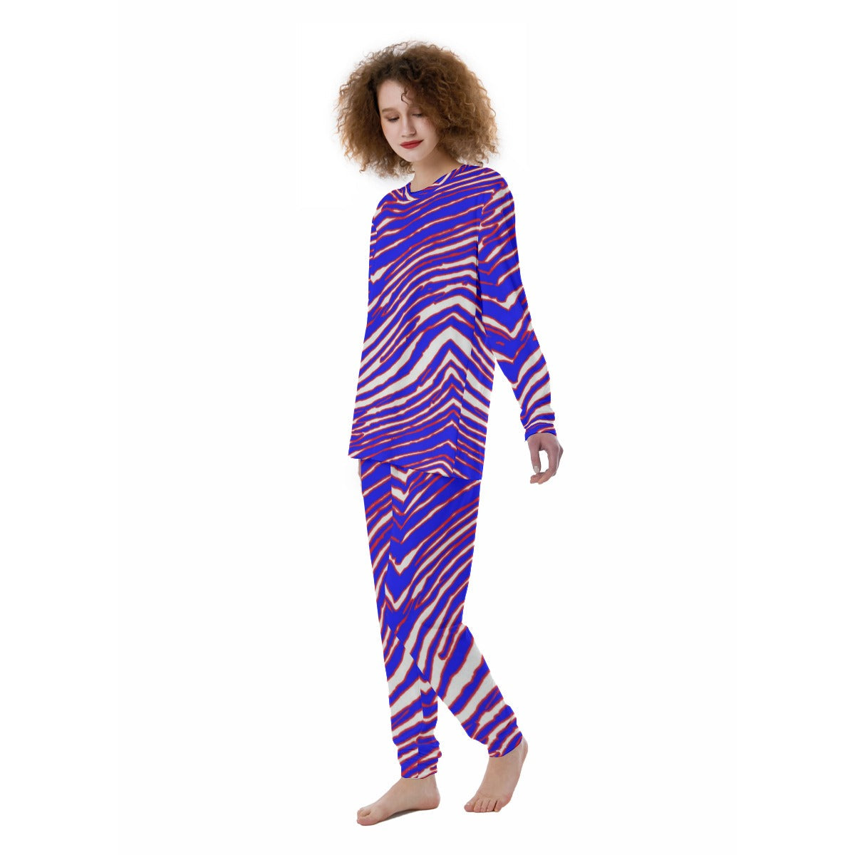 Buffalo Bills Zubaz Women's Pajamas | 190GSM Cotton