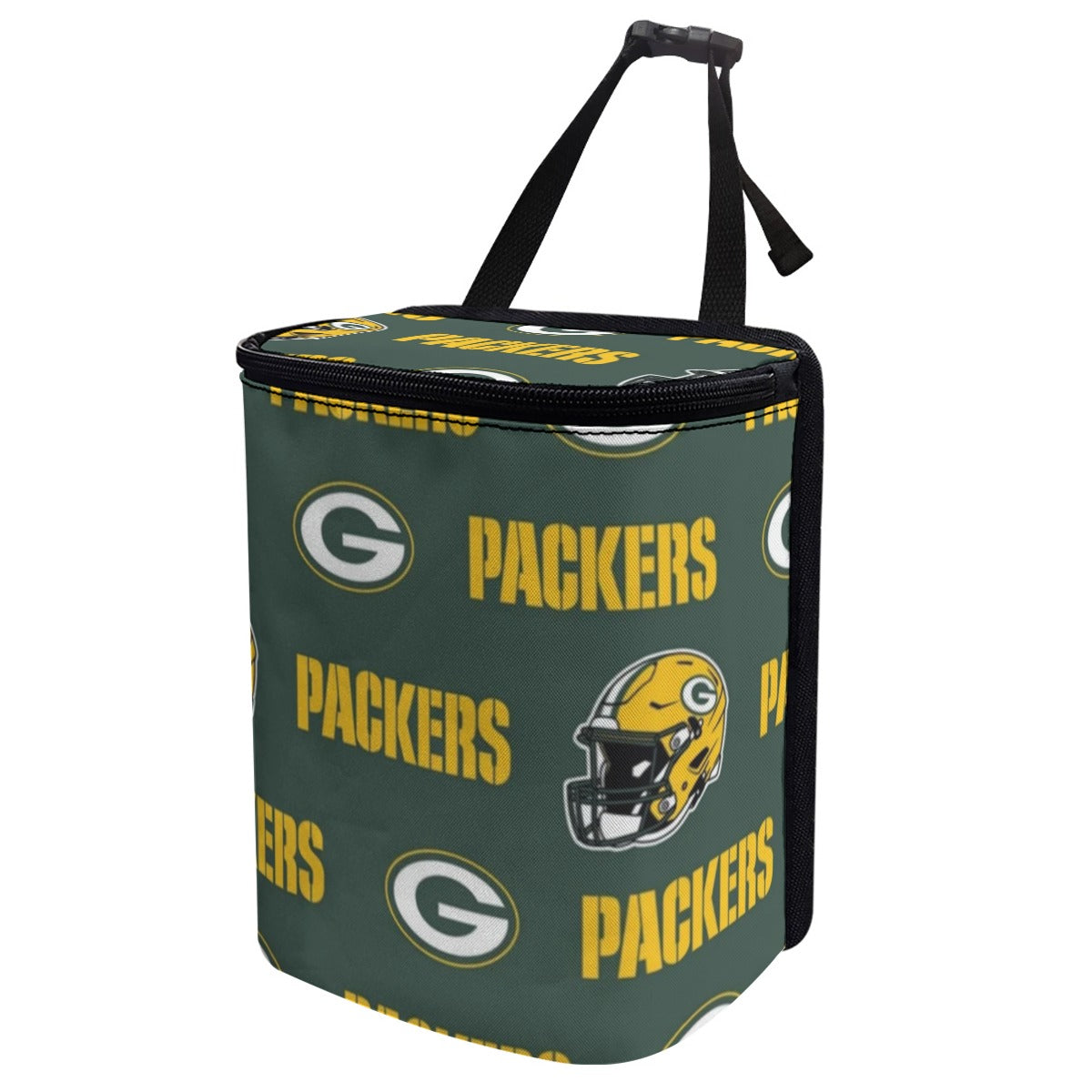 Green Bay Football Game Day Car Hanging Trash Bin