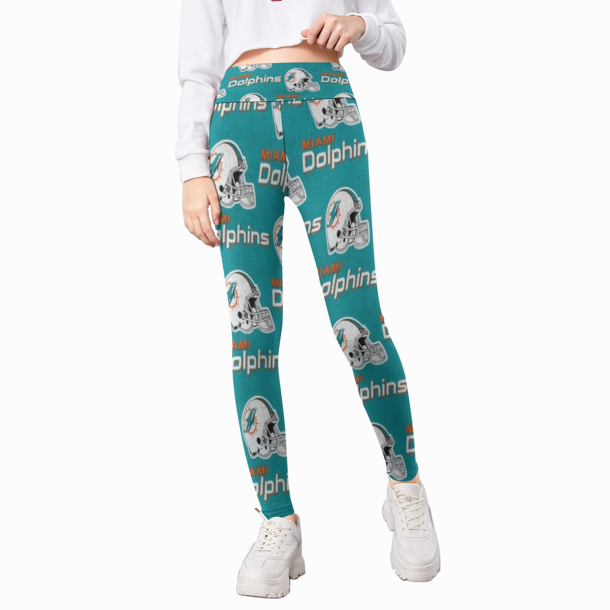 Miami Football Game Day All-Over Print Kid's Leggings