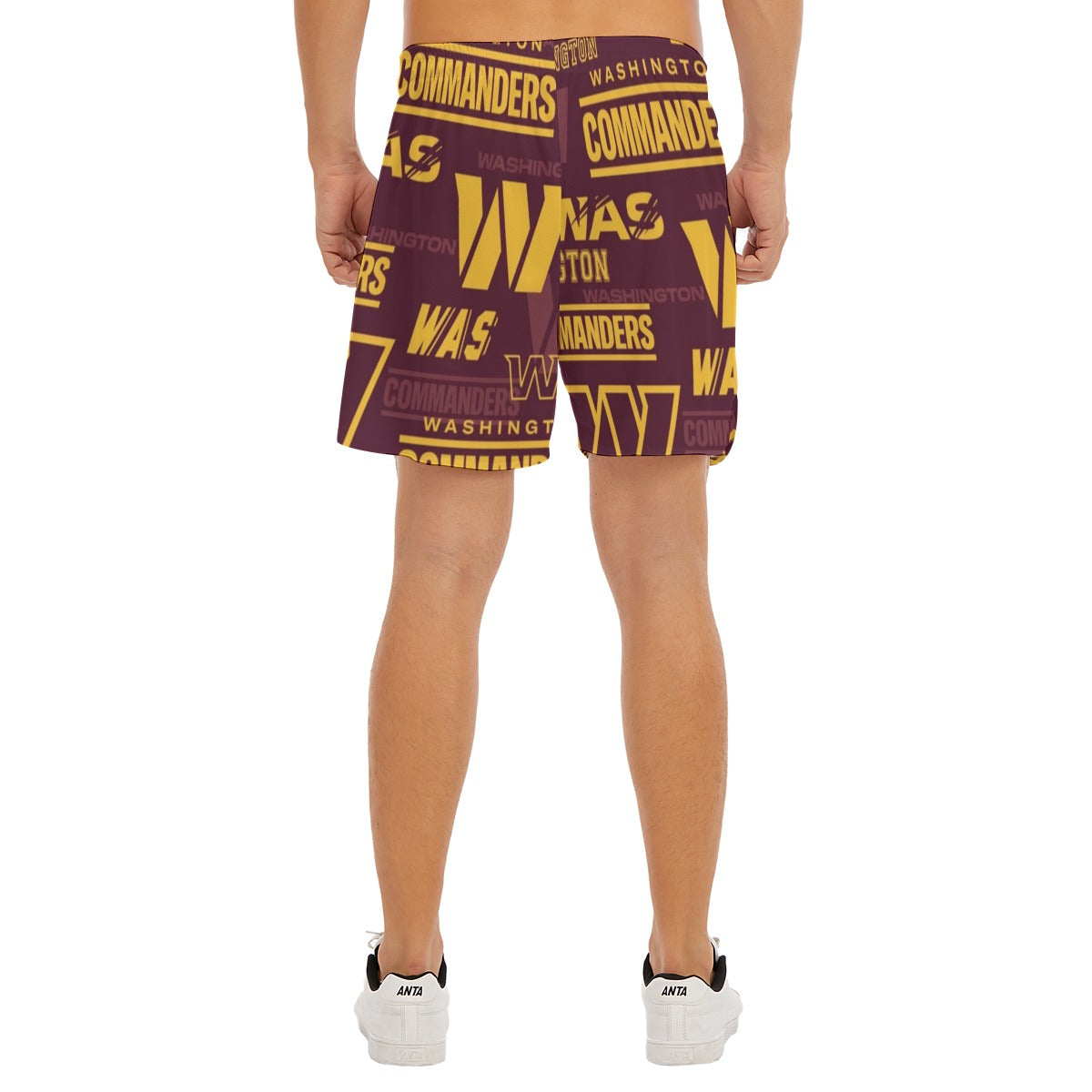 Washington Commanders Men's Side Split Running Sport Shorts
