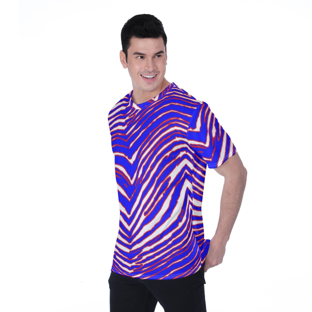 Buffalo Bills Zubaz Men's T-shirt | Birdseye
