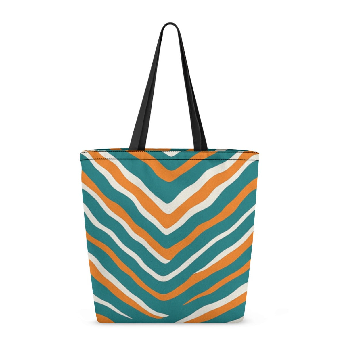 Miami Football Game Day Canvas shopping bag