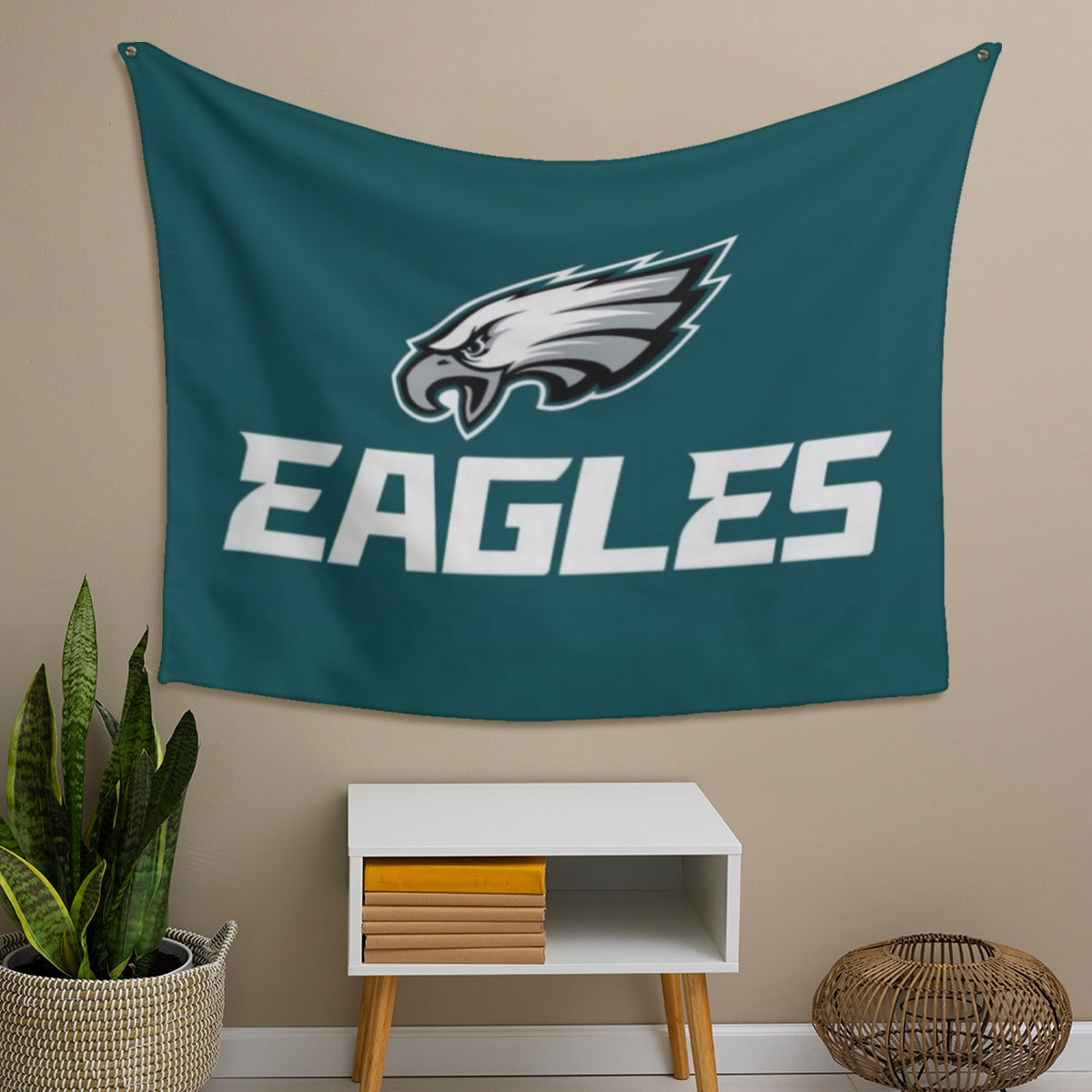 Philadelphia Football Game Day Single-Side Print Tapestry