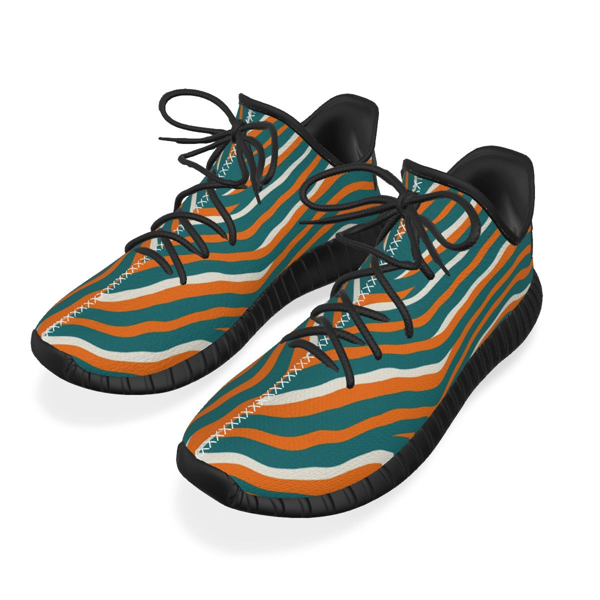Miami Football Game Day All-Over Print Men's Coconut Shoes