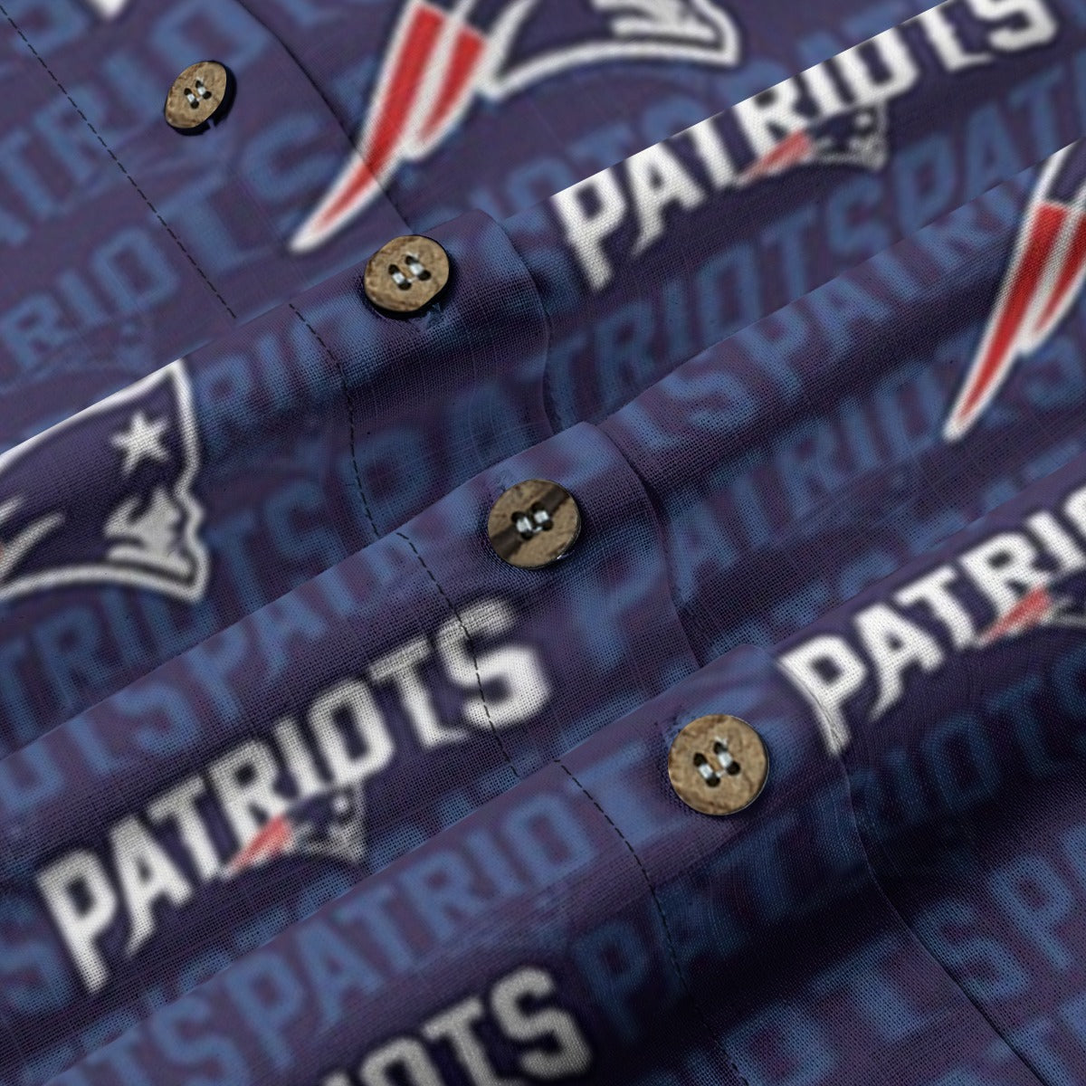 New England Football Game Day All-Over Print Women's Shirt | 125GSM Cotton