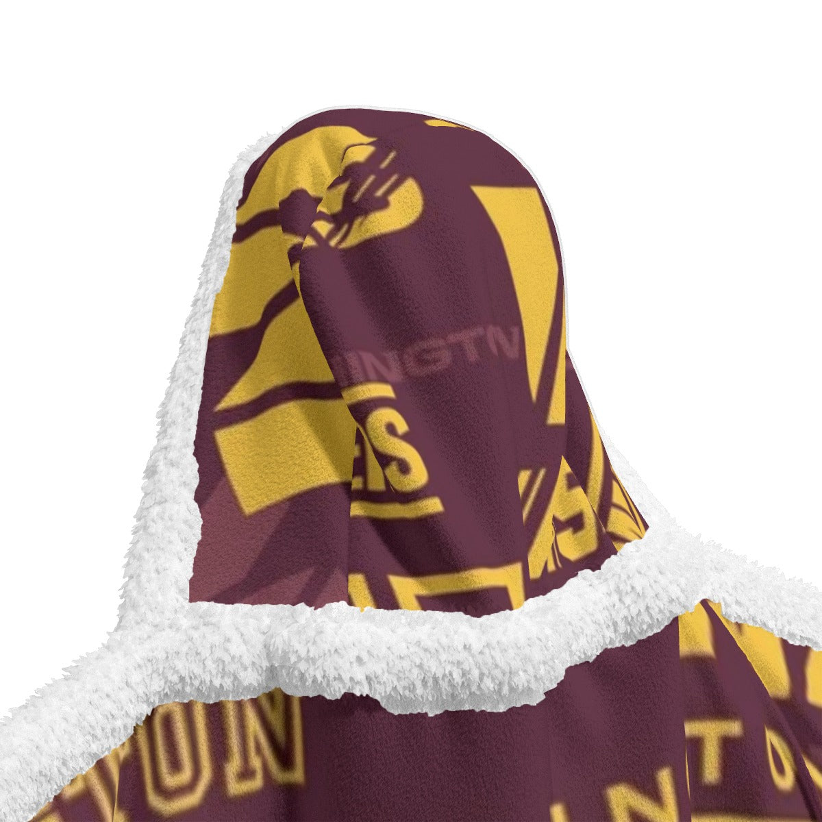 Washington Commanders Unisex Wearable Hooded Blanket