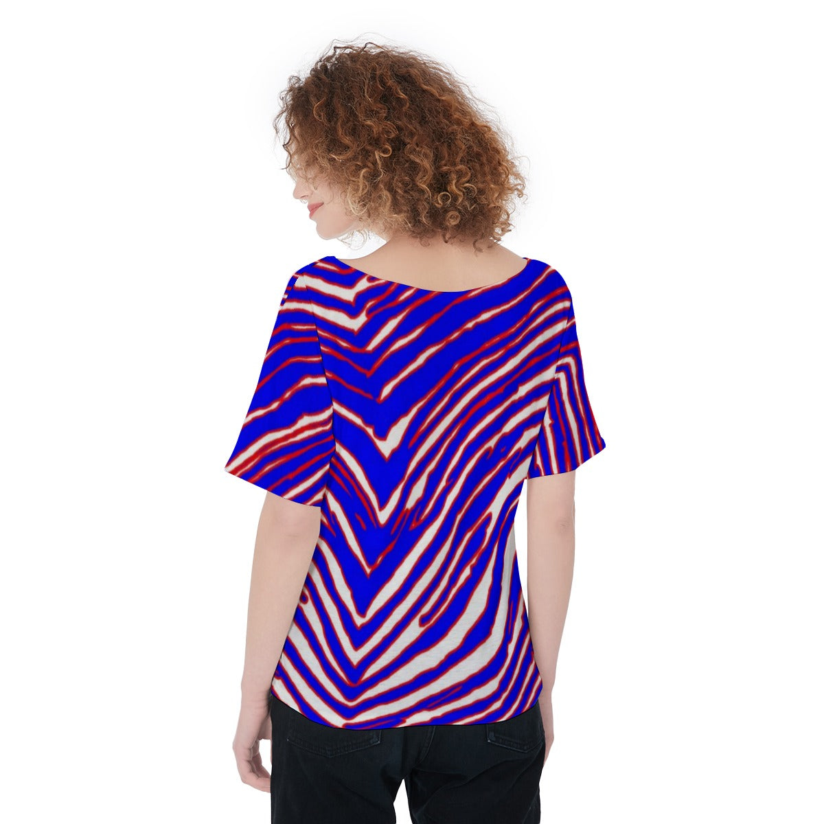 Buffalo Bills Zubaz Women's T-Shirts