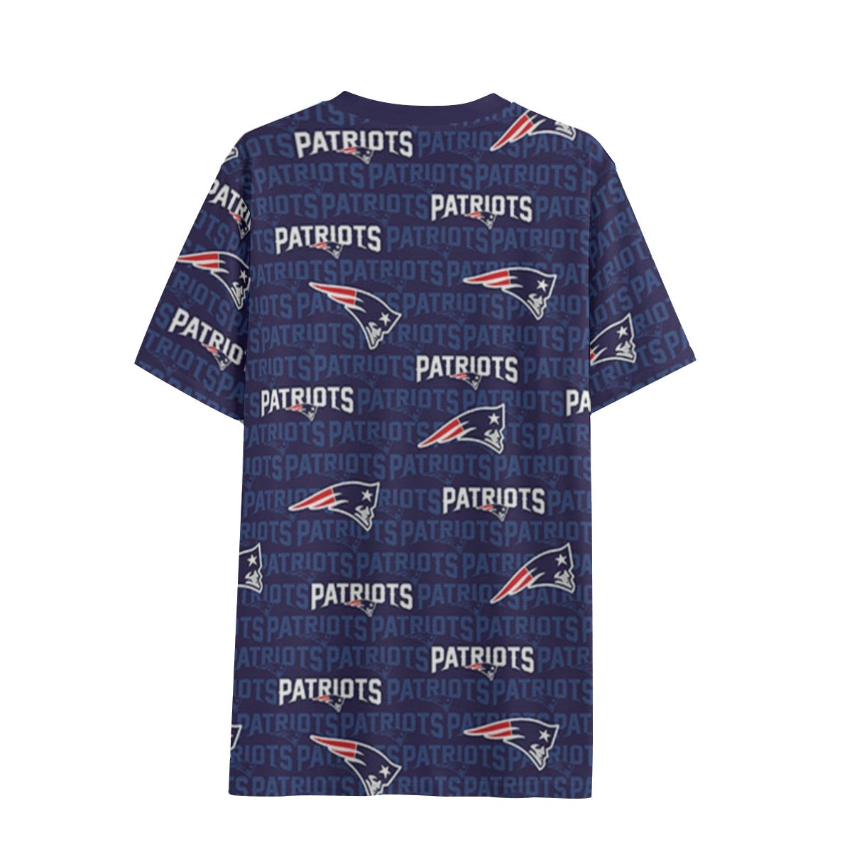 New England Football Game Day Eco-friendly All-over Print Unisex V-neck T-Shirt