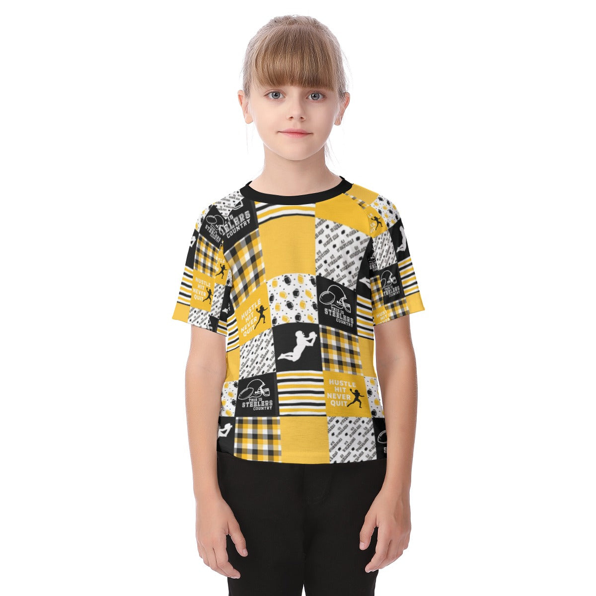 All-Over Print Kid's Raglan Sleeve T-shirt