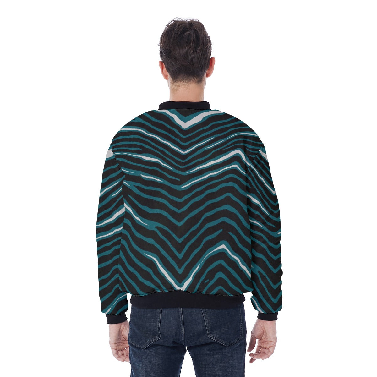 Philadelphia Football Game Day All-Over Print Men's Bomber Jacket With Sleeve Pocket