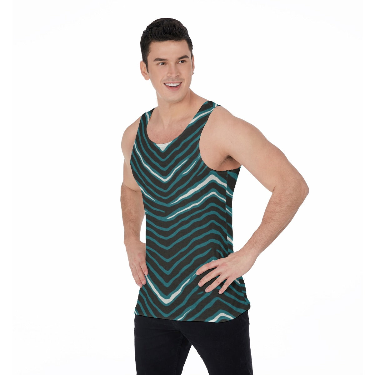 Philadelphia Football Game Day All-Over Print Men's Tank Top
