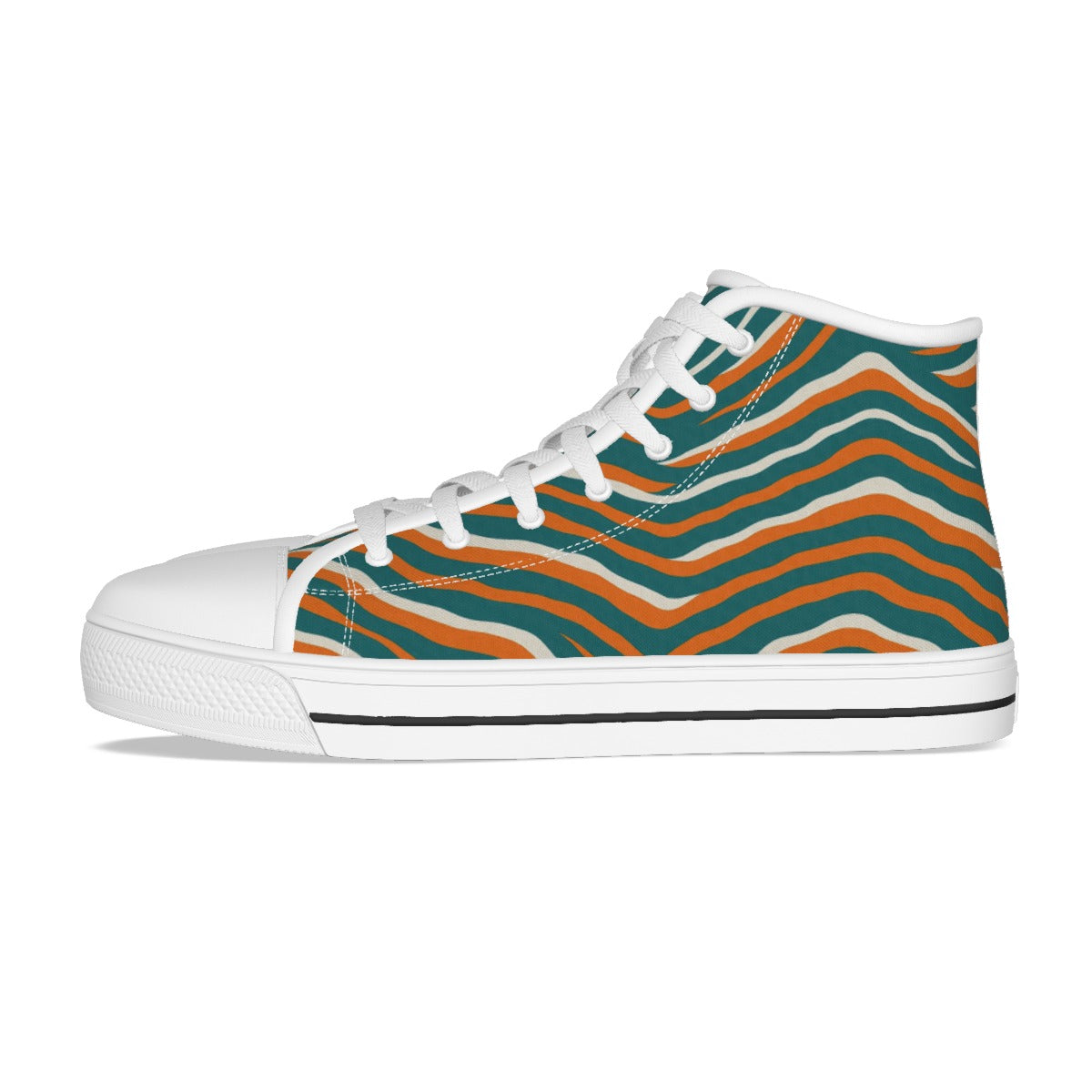 Miami Football Game Day Kid's Canvas Shoes