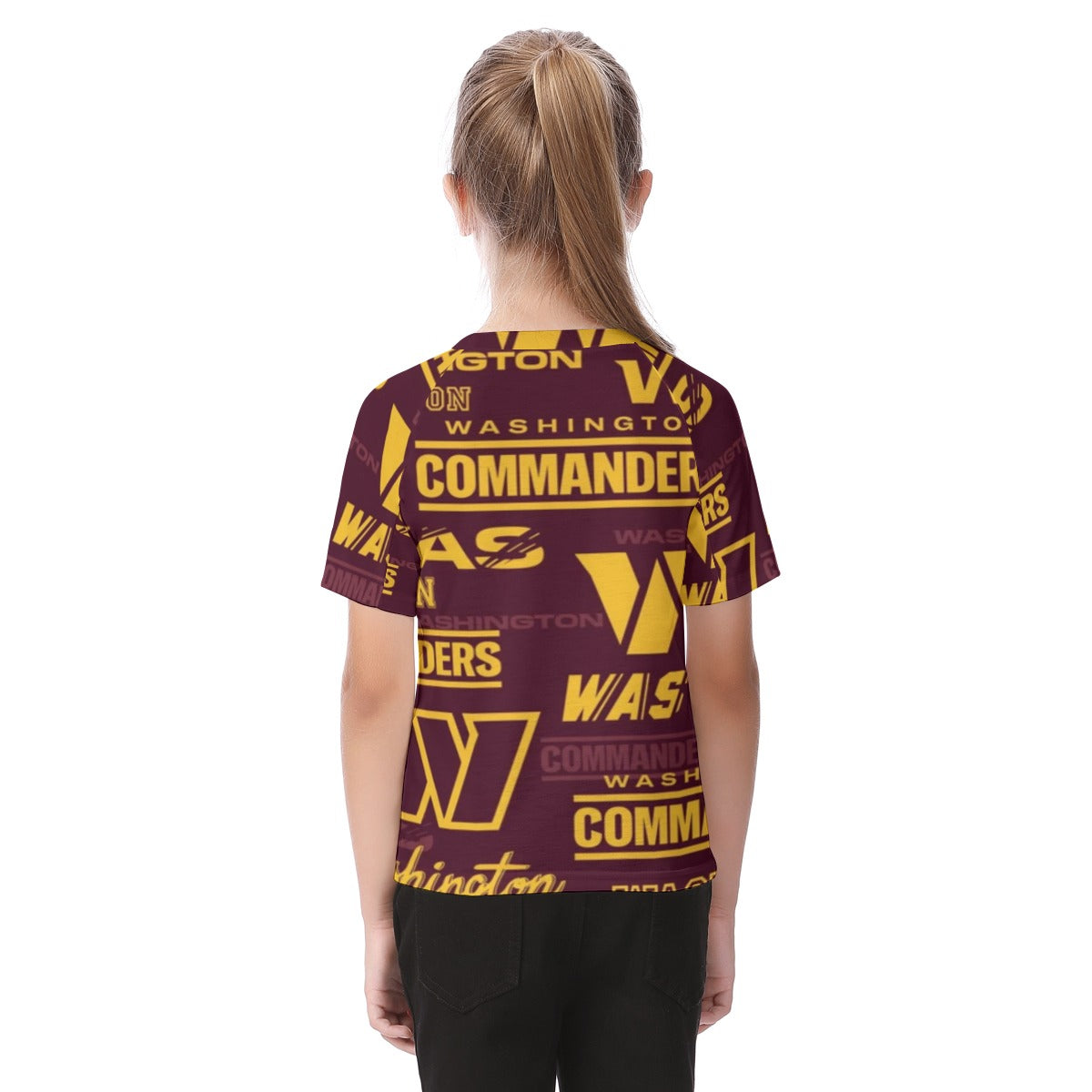 Washington Commanders Kid's Raglan Sleeve T-shirt
