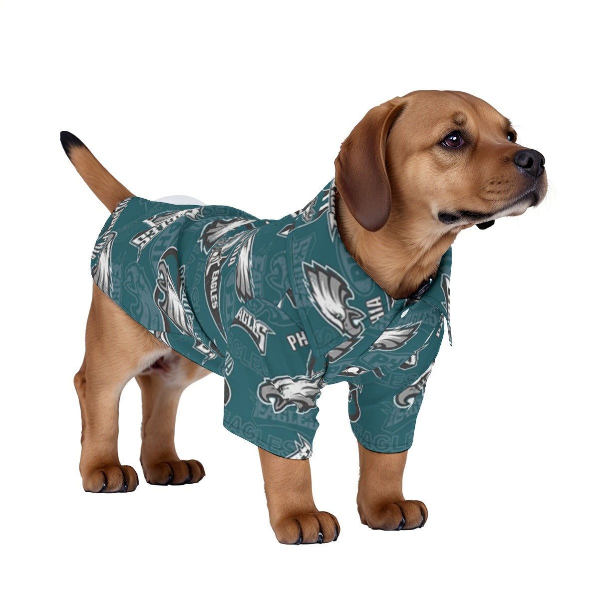 Philadelphia Football Game Day All-Over Print Pet‘s Hawaiian Shirt