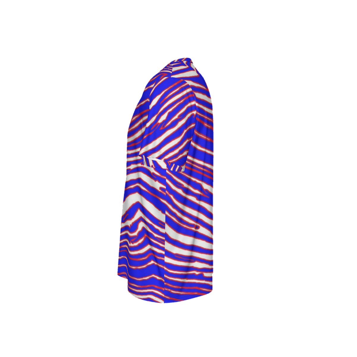 Buffalo Bills Zubaz Men's Round Neck Short Sleeve T-Shirt
