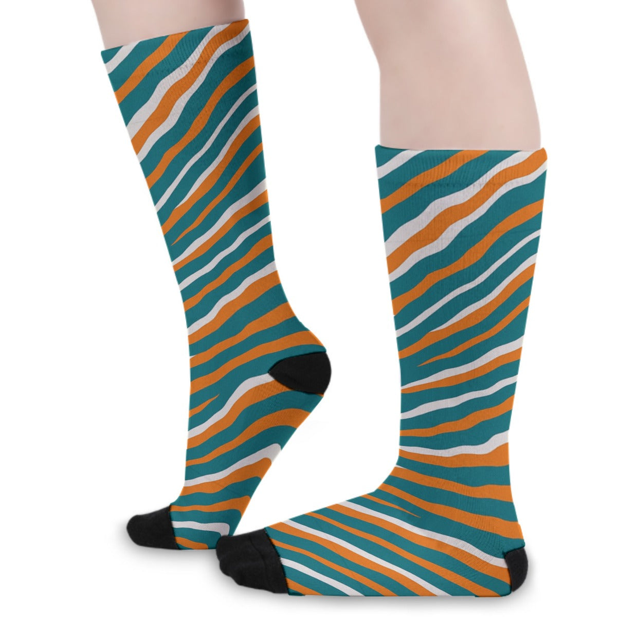Miami Football Game Day All-Over Print Unisex Long Socks