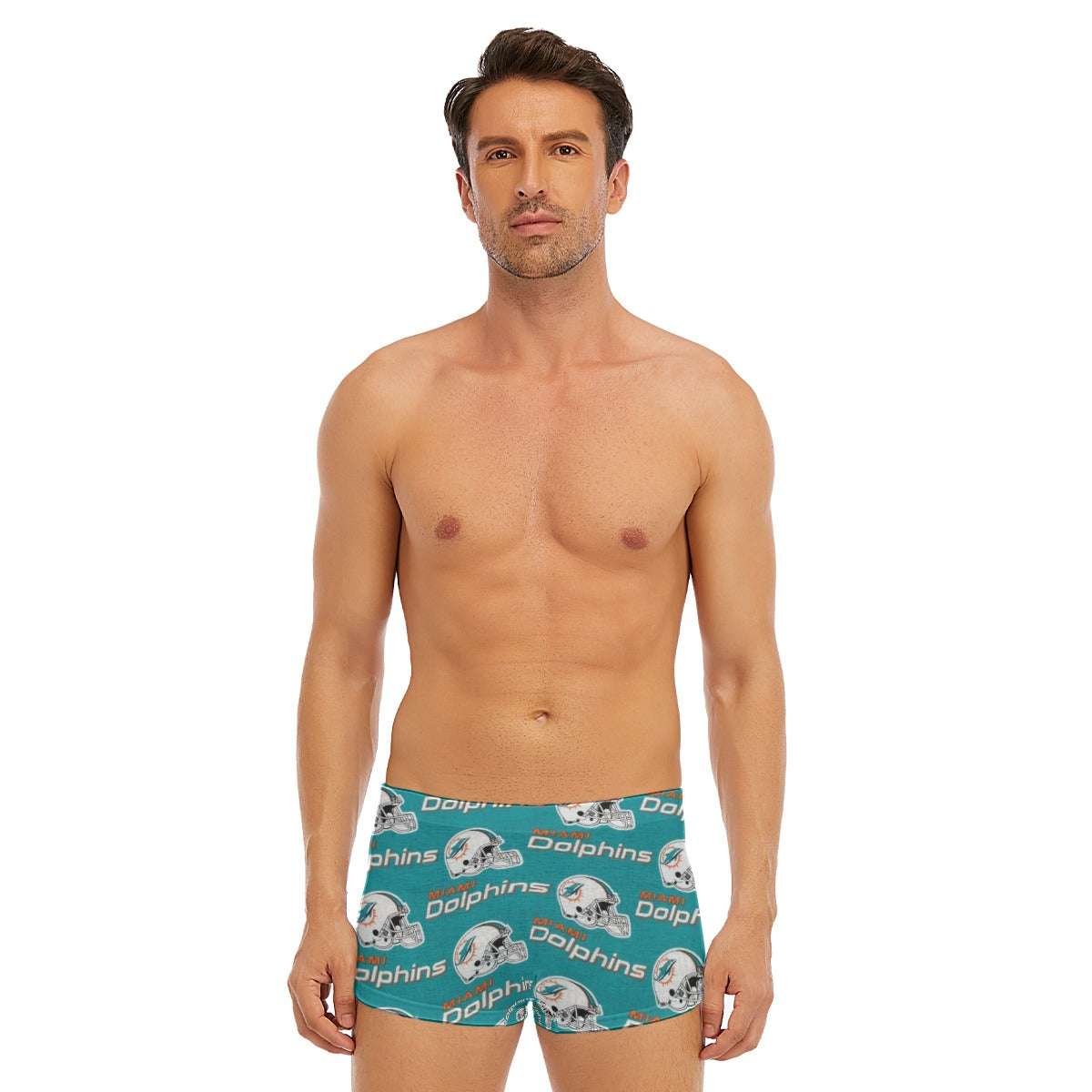 Miami Football Game Day All-Over Print Men's Short Boxer Briefs