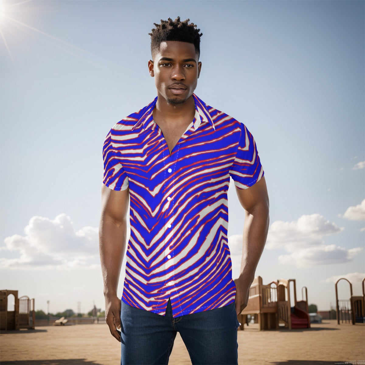 Buffalo Bills Zubaz Men's Shirt