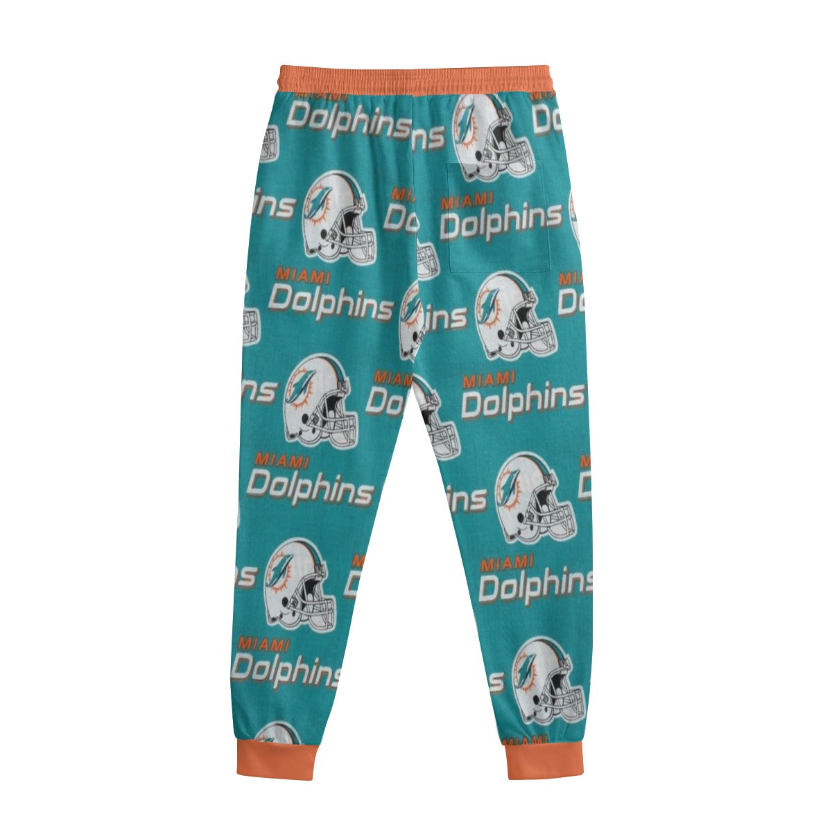 Miami Football Game Day All-Over Print Men's Sweatpants With Waistband