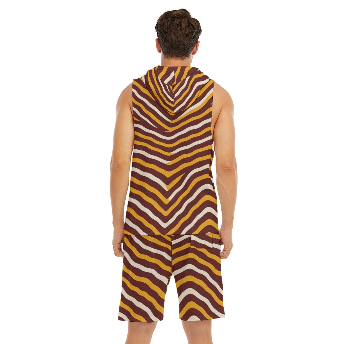 Washington Commanders Men's Sleeveless Vest And Shorts Set