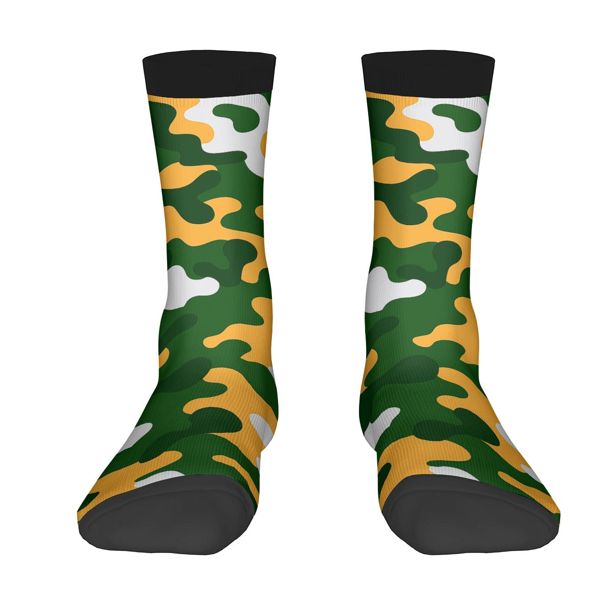 Green Bay Football Game Day Contrast Color Socks For the USA