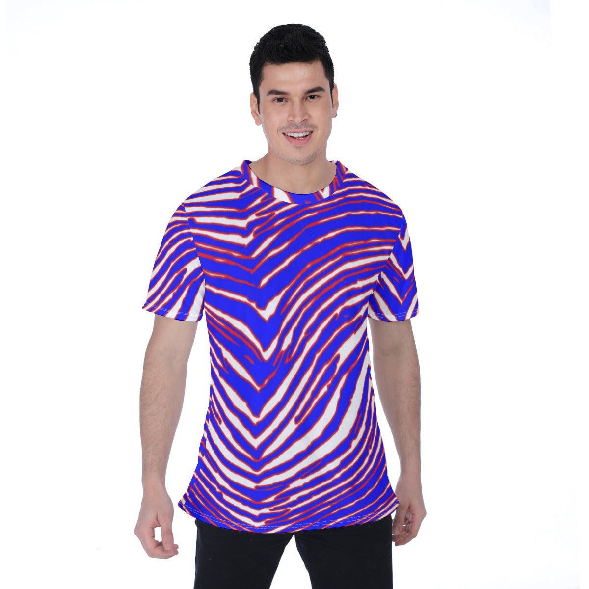Buffalo Bills Zubaz Men's T-shirt | Birdseye