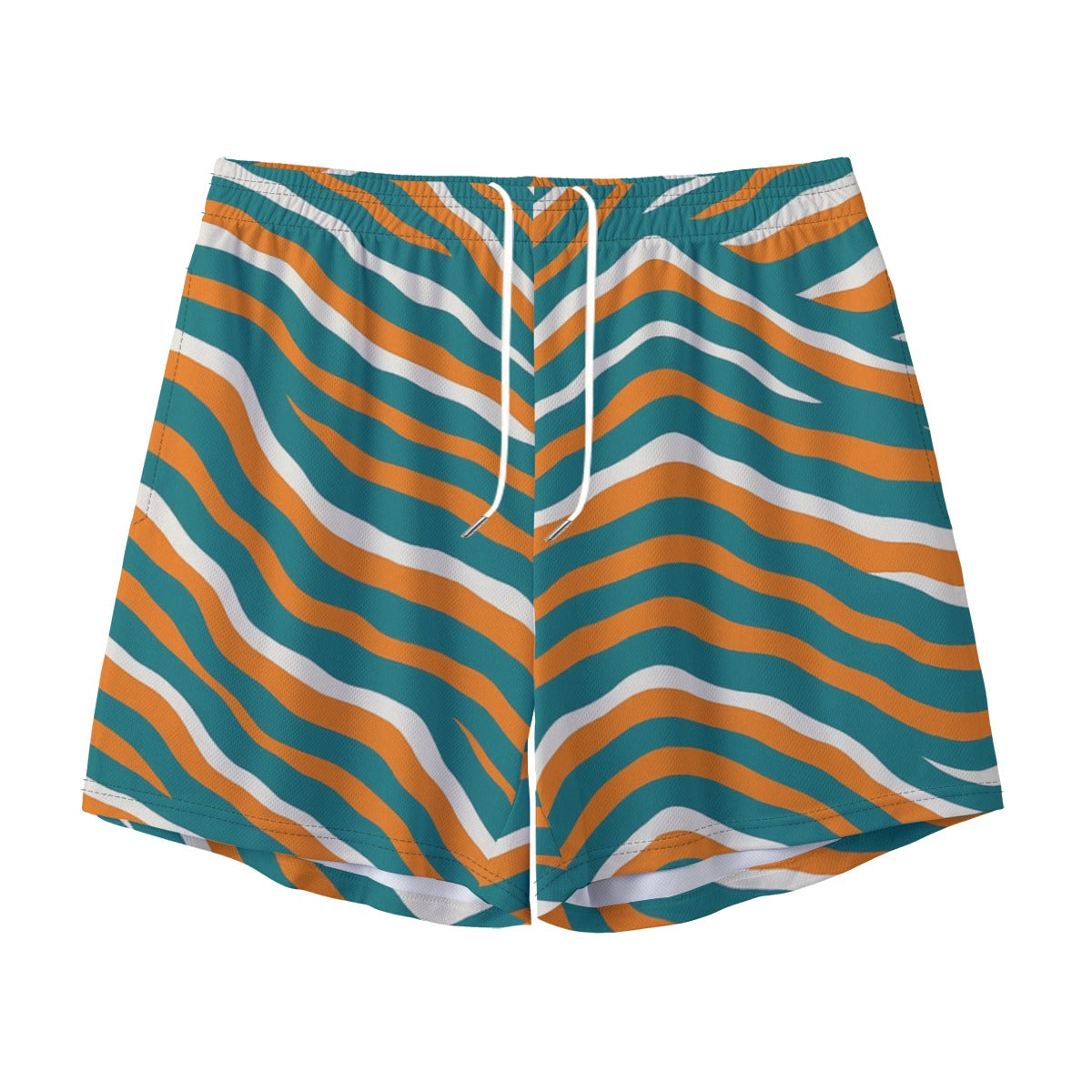 Miami Football Game Day All-Over Print Men's Pocket Customizable Shorts