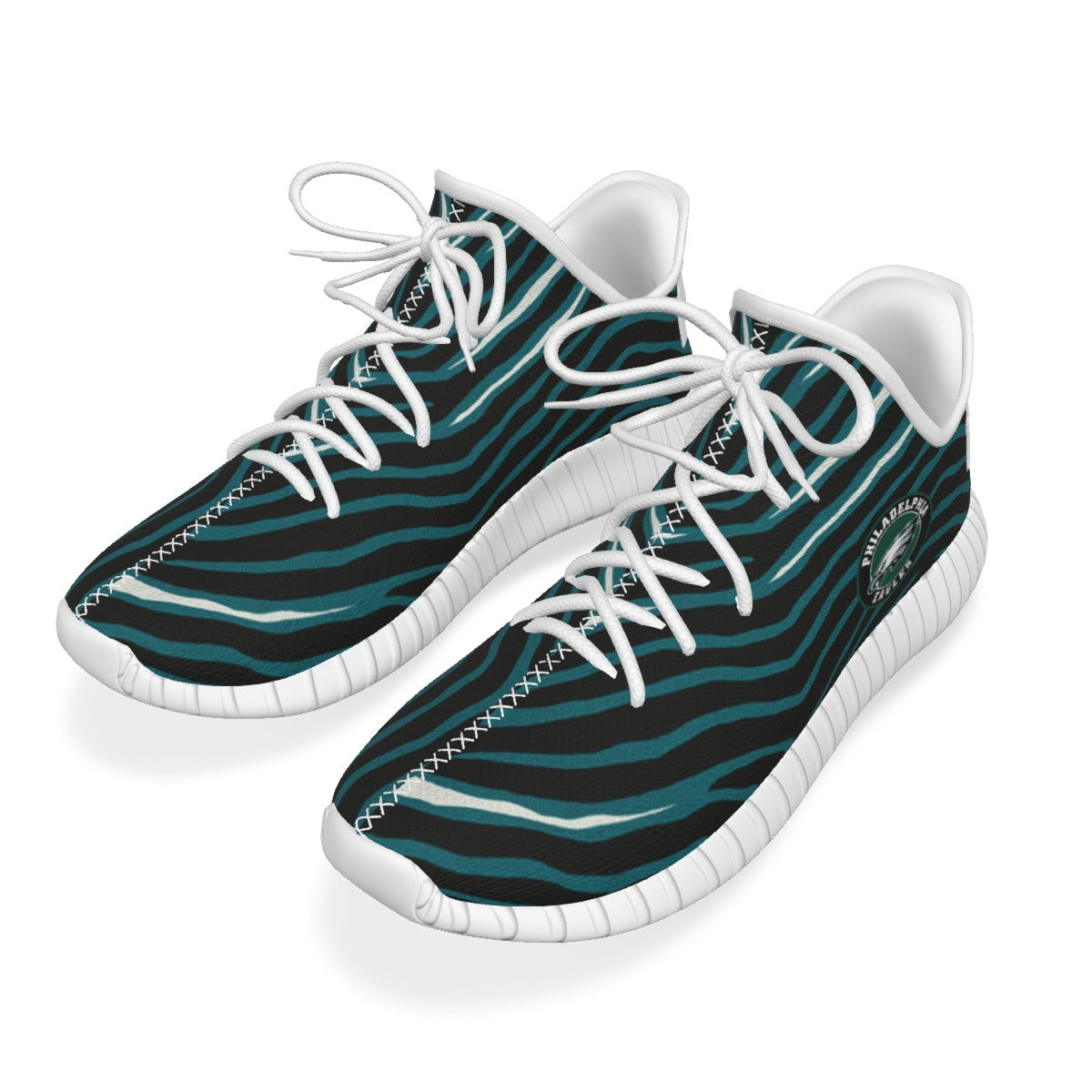 Philadelphia Football Game Day All-Over Print Men's Coconut Shoes