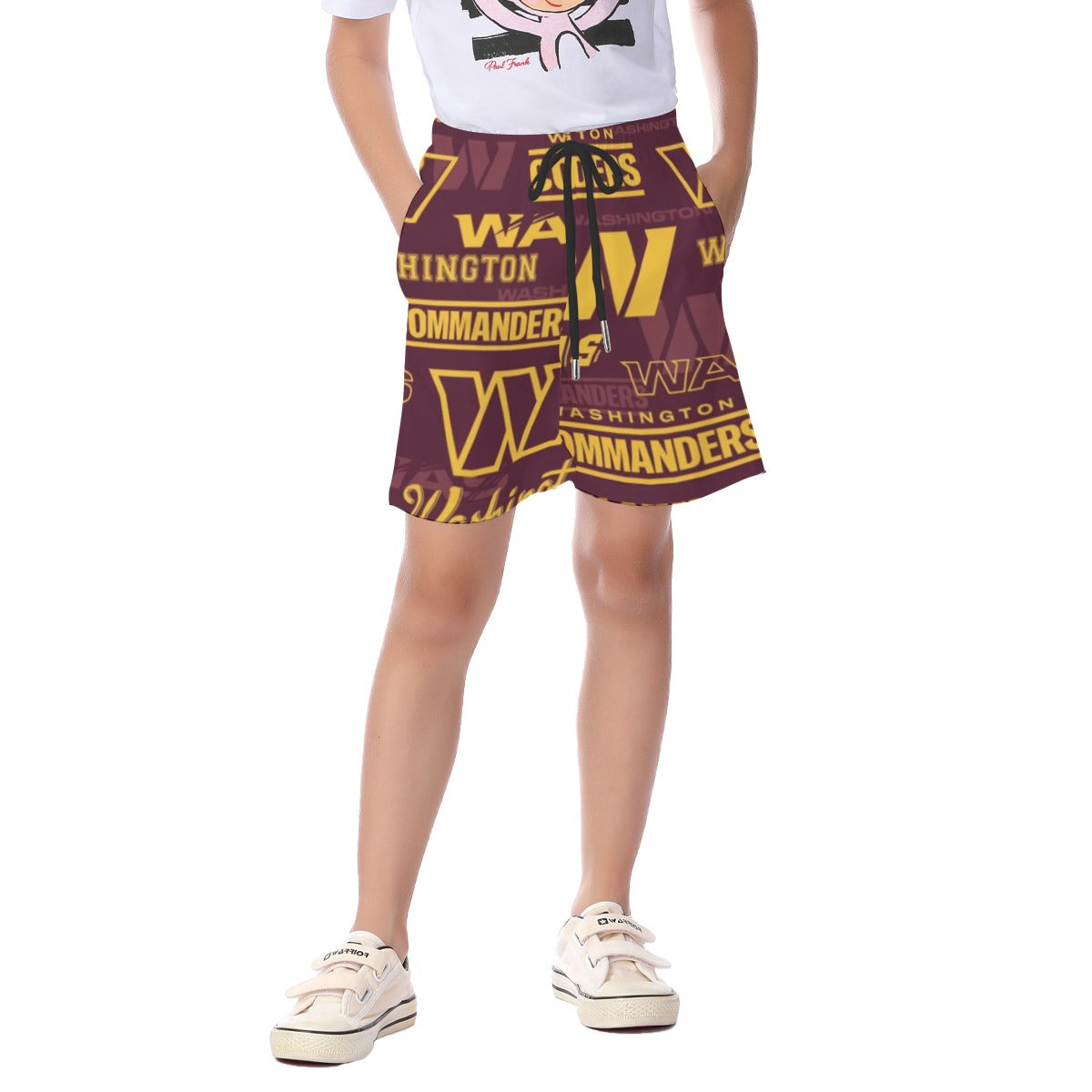 Washington Commanders Kid's Beach Shorts