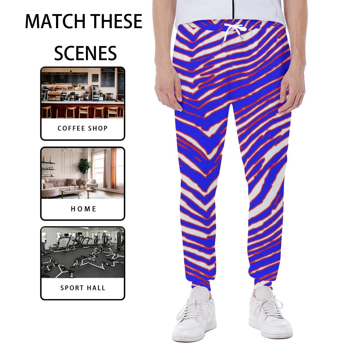 Buffalo Bills Zubaz Men's Sweatpants