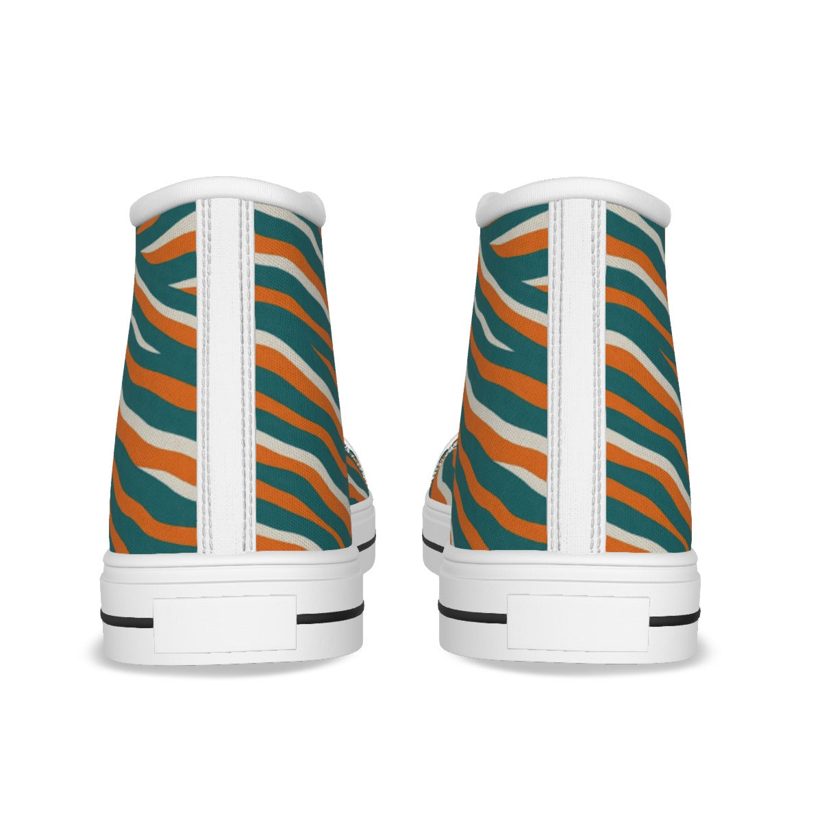 Miami Football Game Day Kid's Canvas Shoes