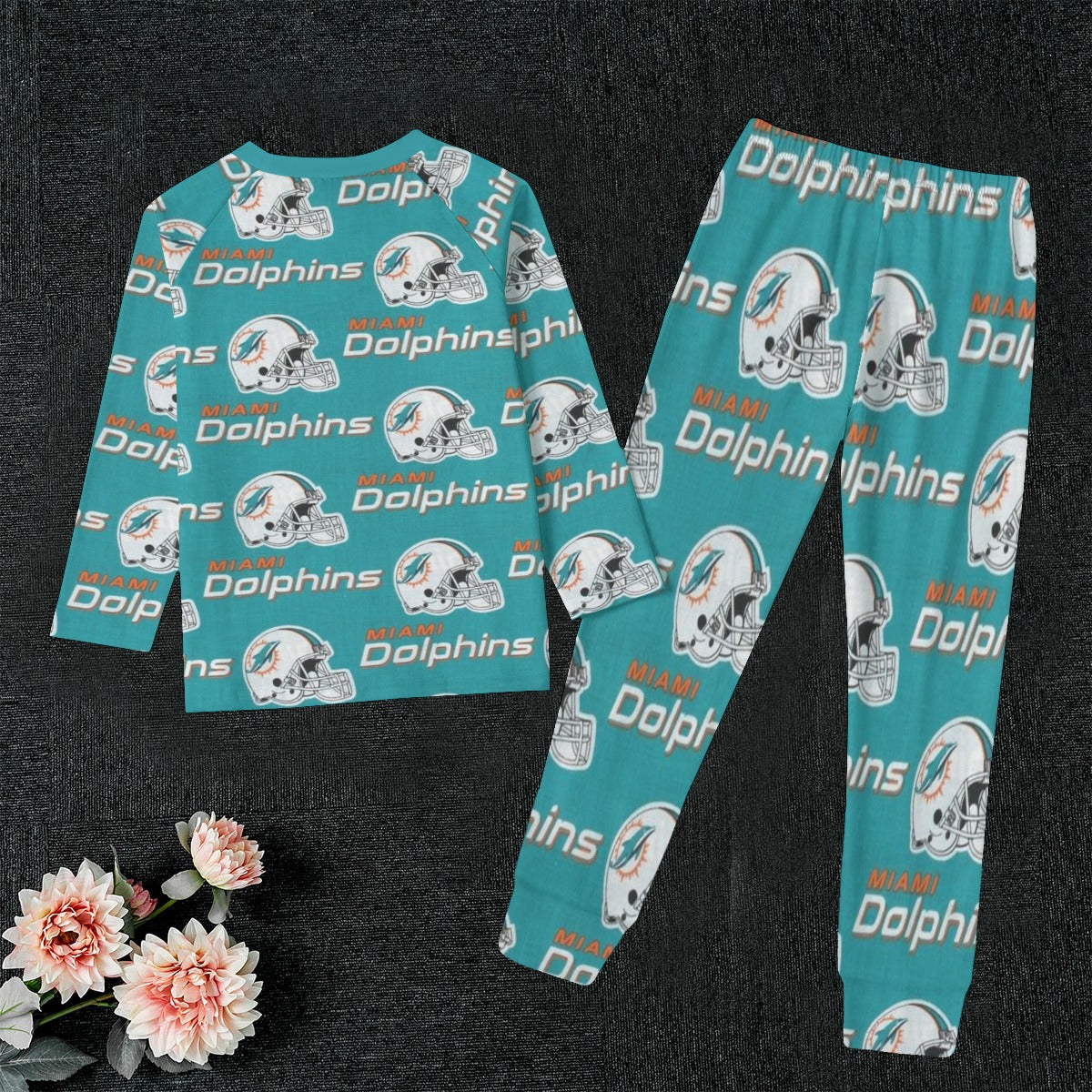 Miami Football Game Day All-Over Print Kid's Sleep Pajamas