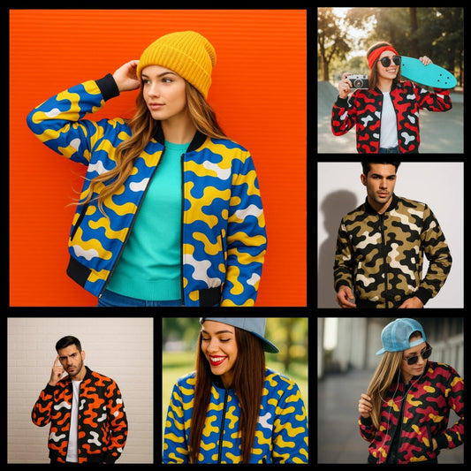 Camo NFL Bomber Jackets: The Ultimate Blend of Sports, Streetwear, and Game Day Style