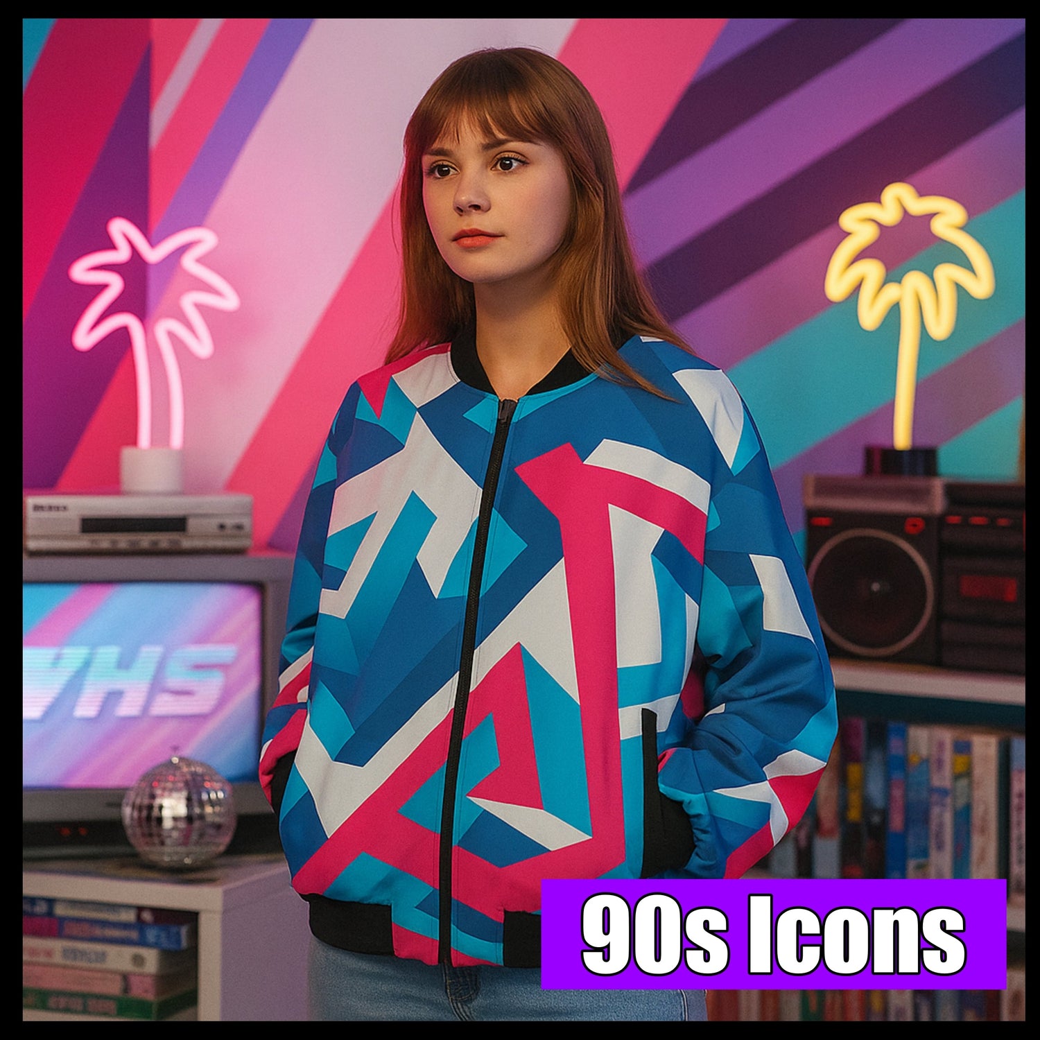 90s Street Icons Bomber Jacket Collection