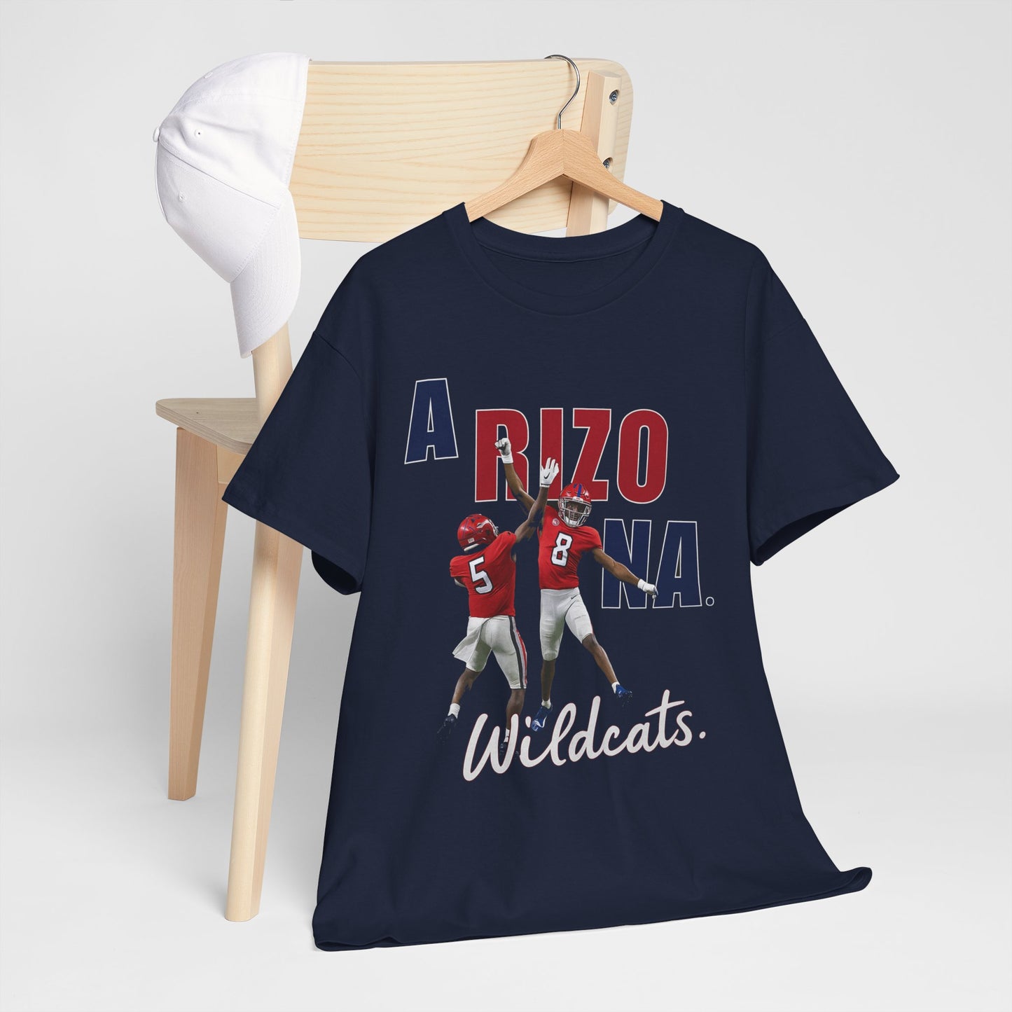 Arizona Wildcats Unisex Heavy Cotton Tee | College Sports Fan Shirt, Game Day Apparel, Gift for Students, Casual Wear, Team Spirit Wear