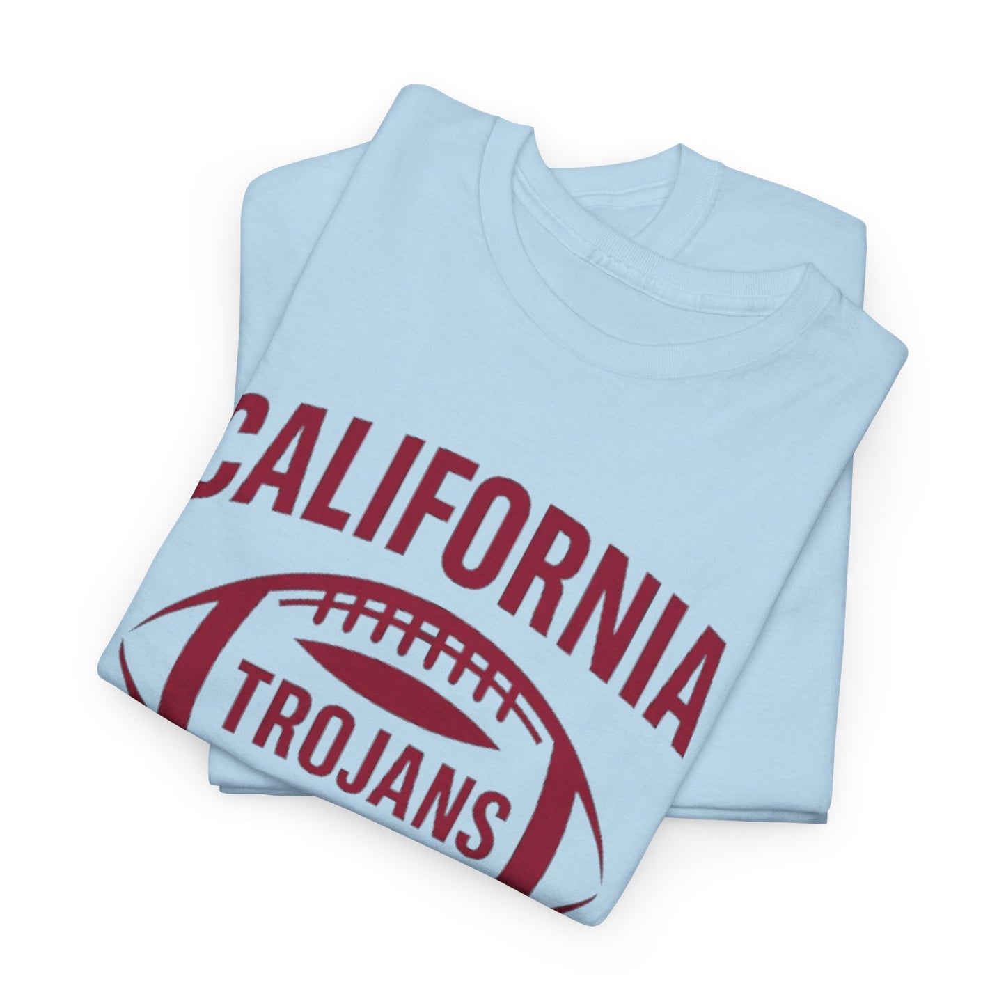 California Trojans Unisex Heavy Cotton Tee, Casual College T-Shirt, Sports Apparel, Gift for Fans, Game Day Outfit, Alumni Merchandise