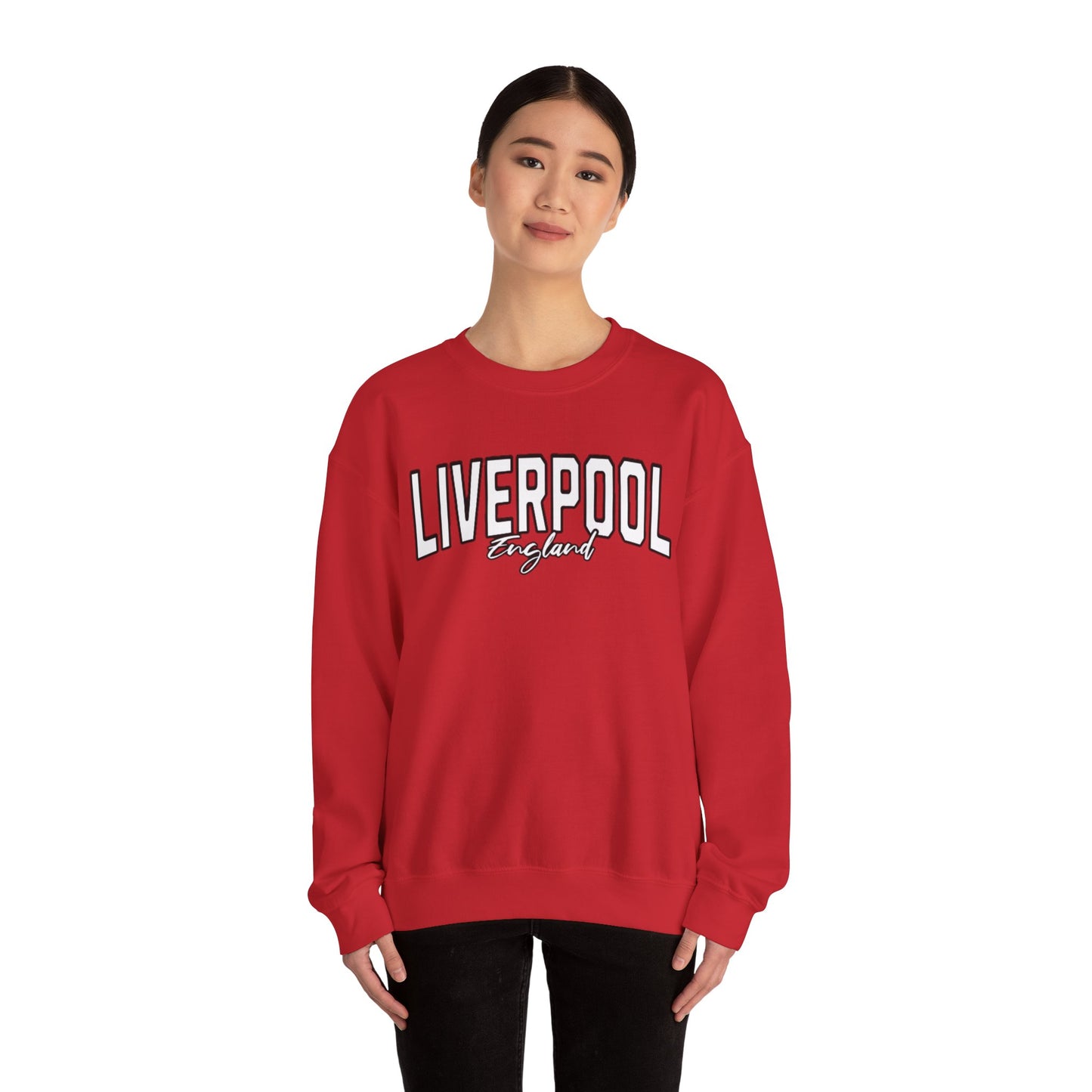 Liverpool England Unisex Crewneck Sweatshirt